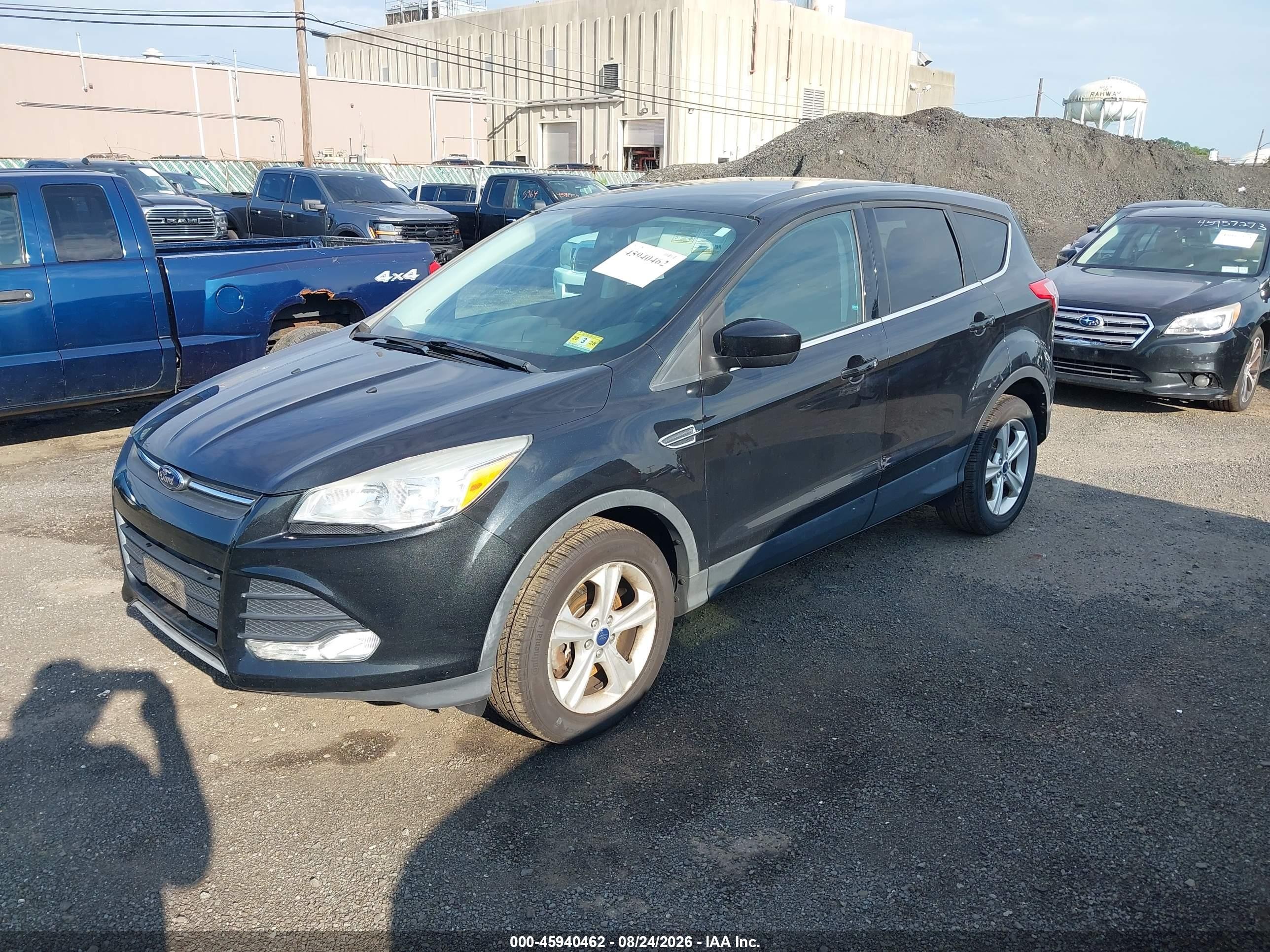 2015 Ford Escape Se Black vin: 1FMCU9GX9FUB15279