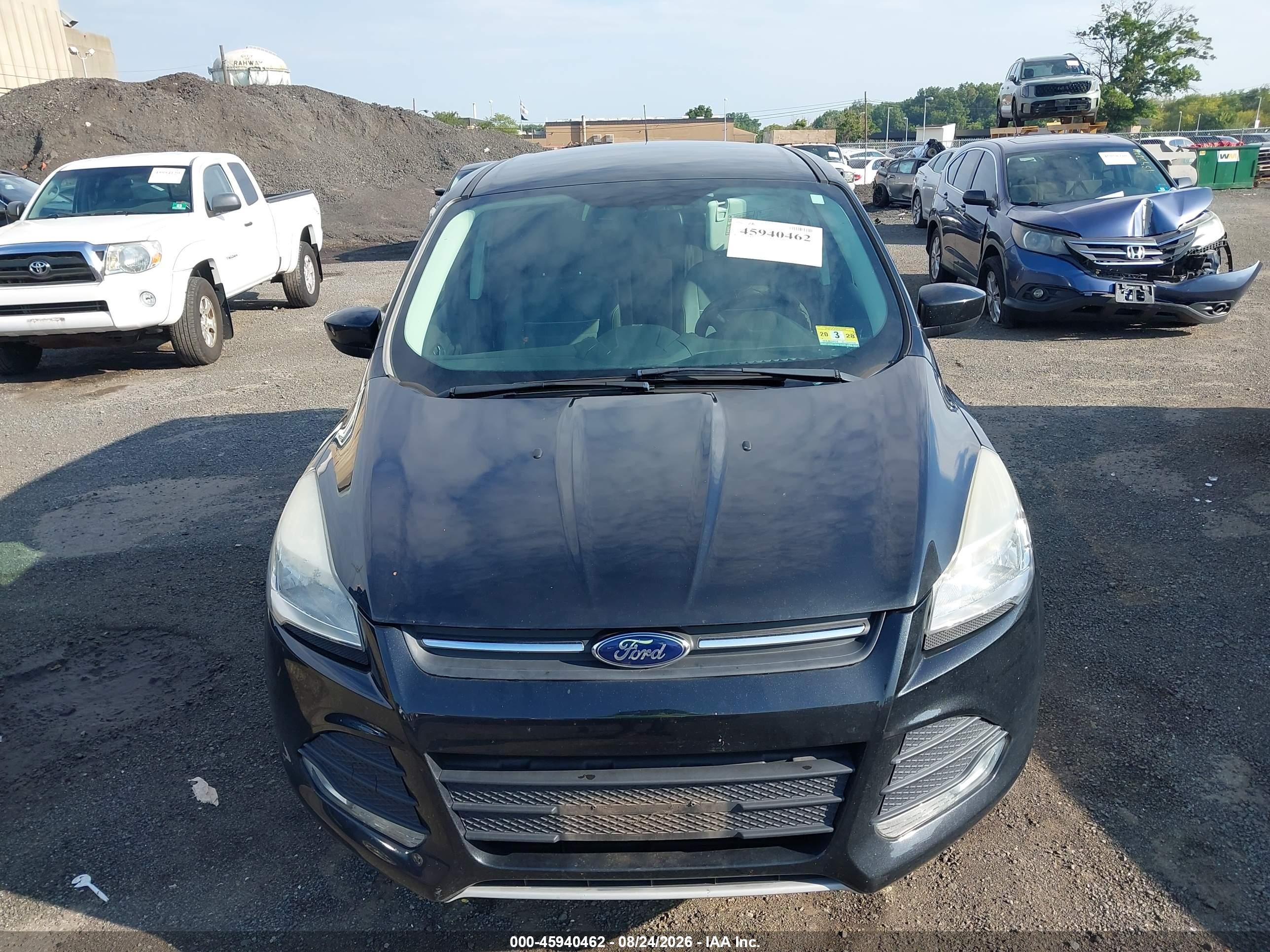 2015 Ford Escape Se Black vin: 1FMCU9GX9FUB15279