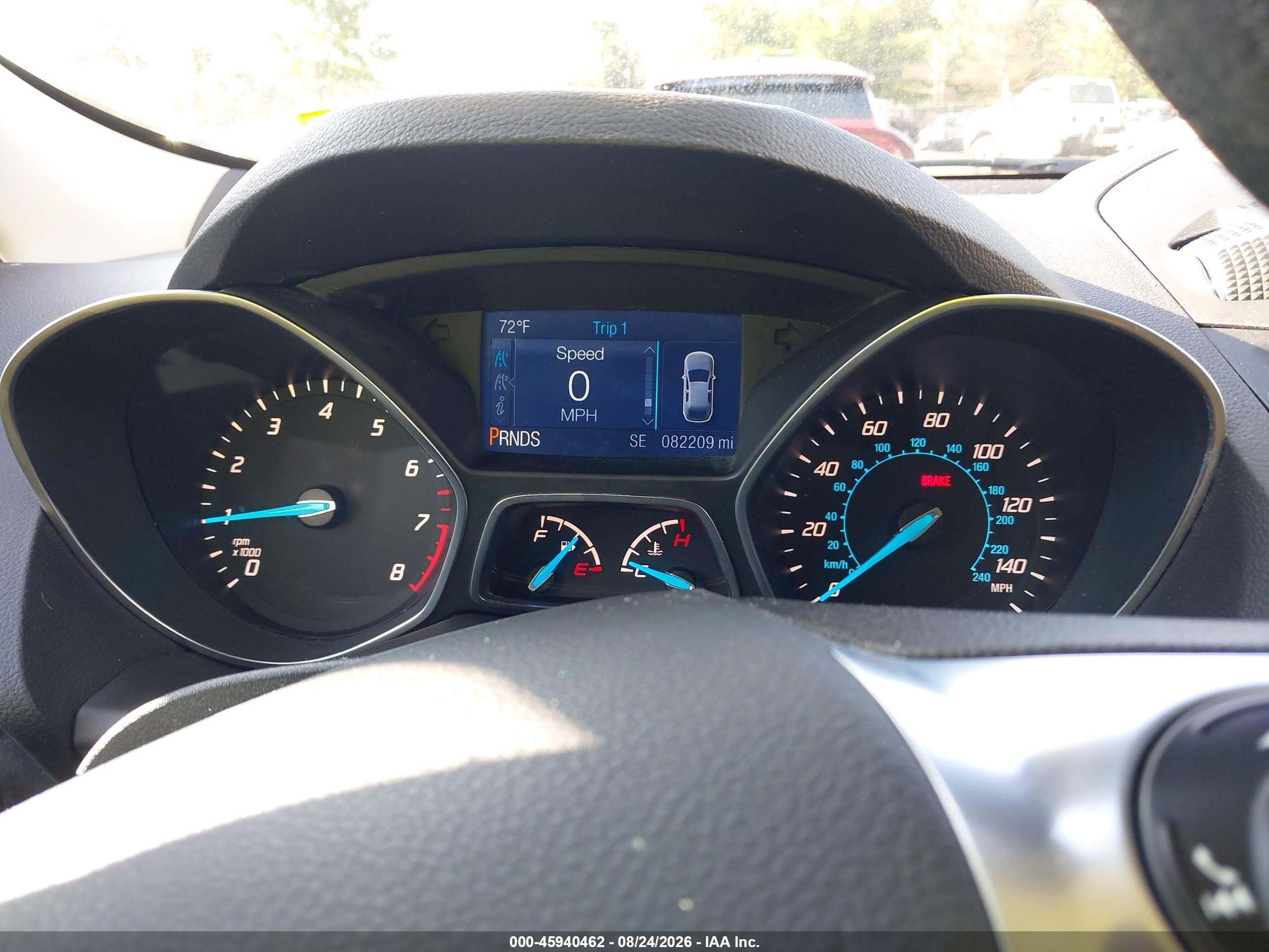2015 Ford Escape Se Black vin: 1FMCU9GX9FUB15279