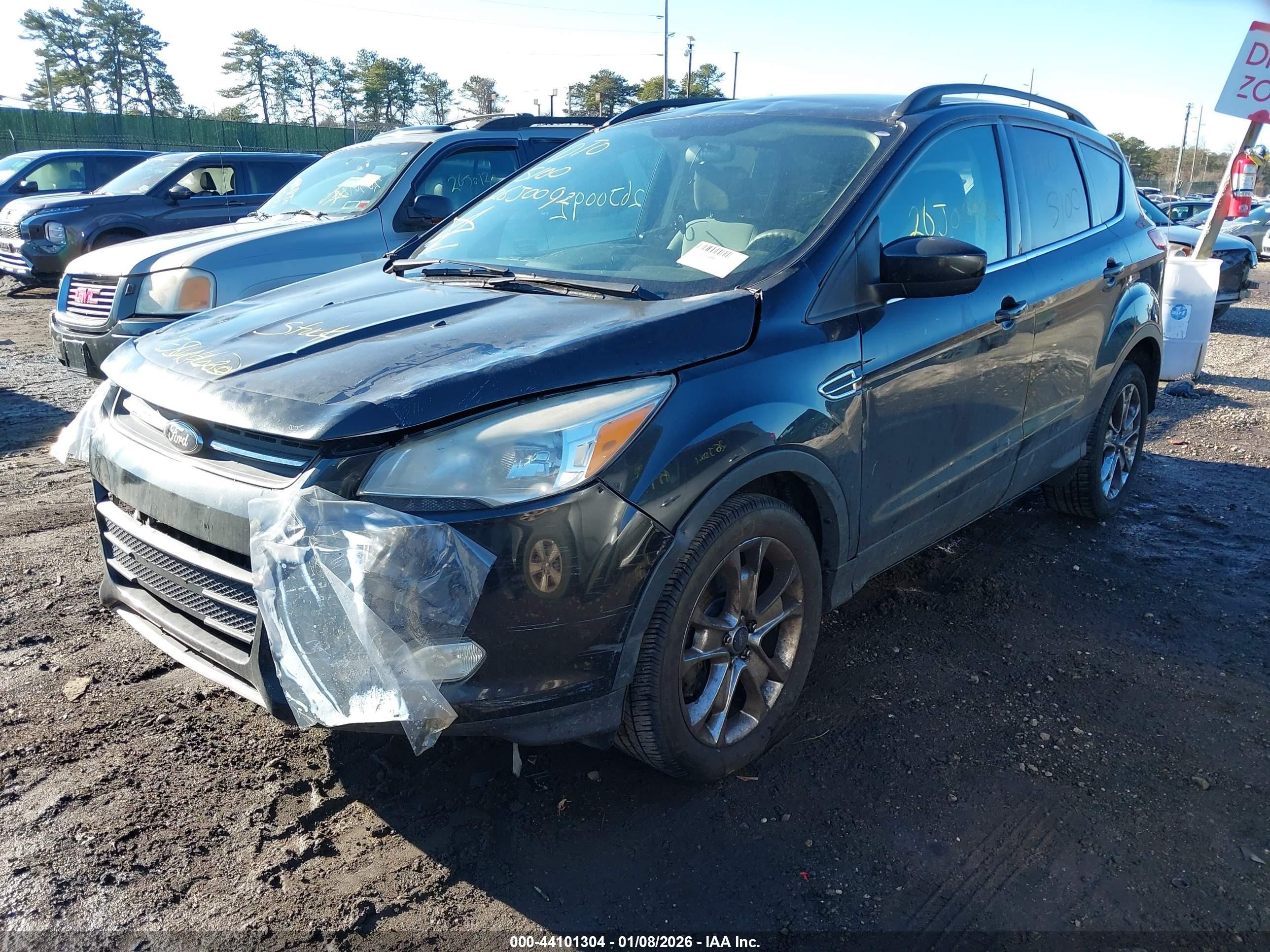 2015 Ford Escape Se Black vin: 1FMCU9GX9FUB15878