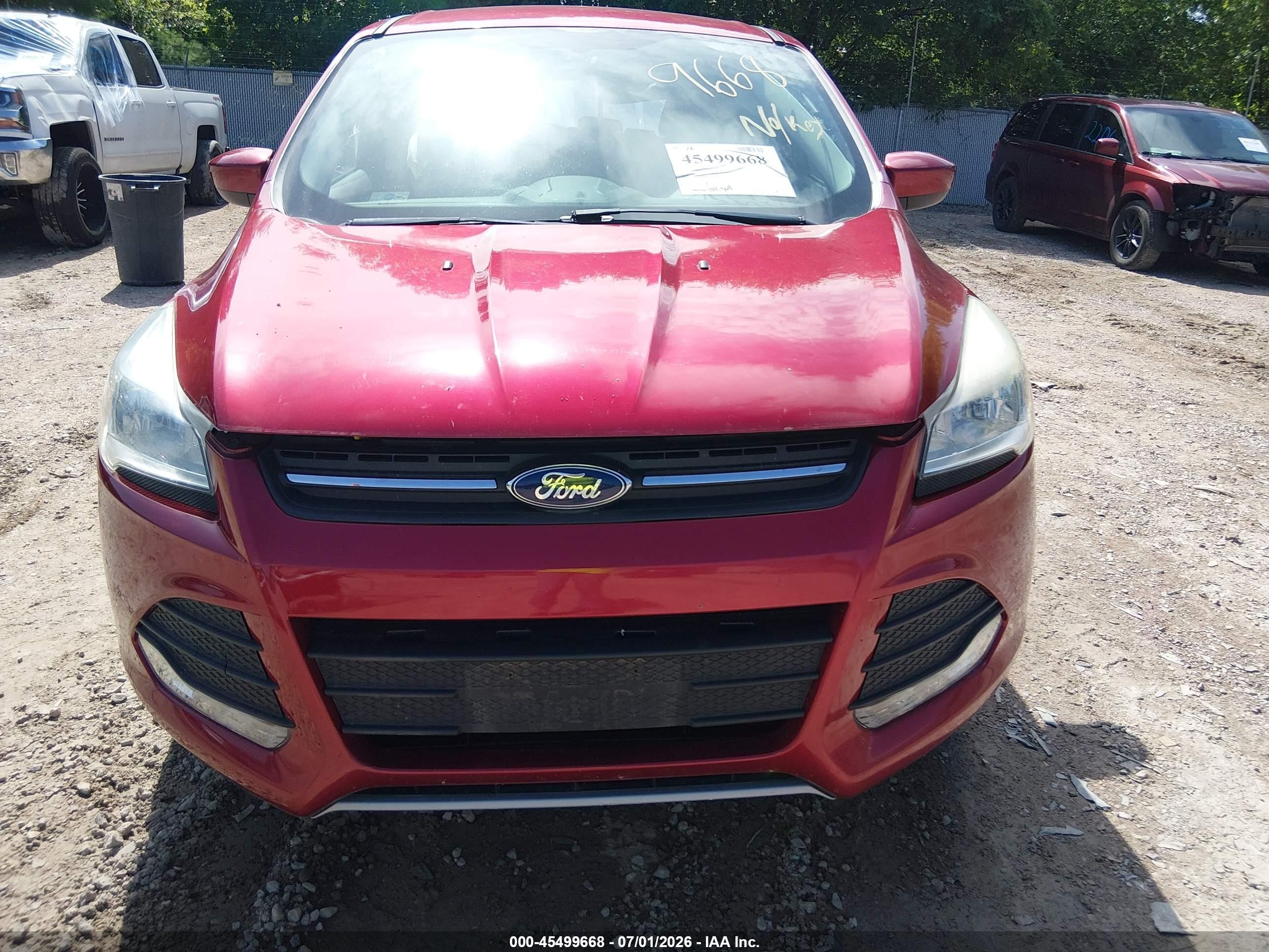 2015 Ford Escape Se Burgundy vin: 1FMCU9GX9FUB19266