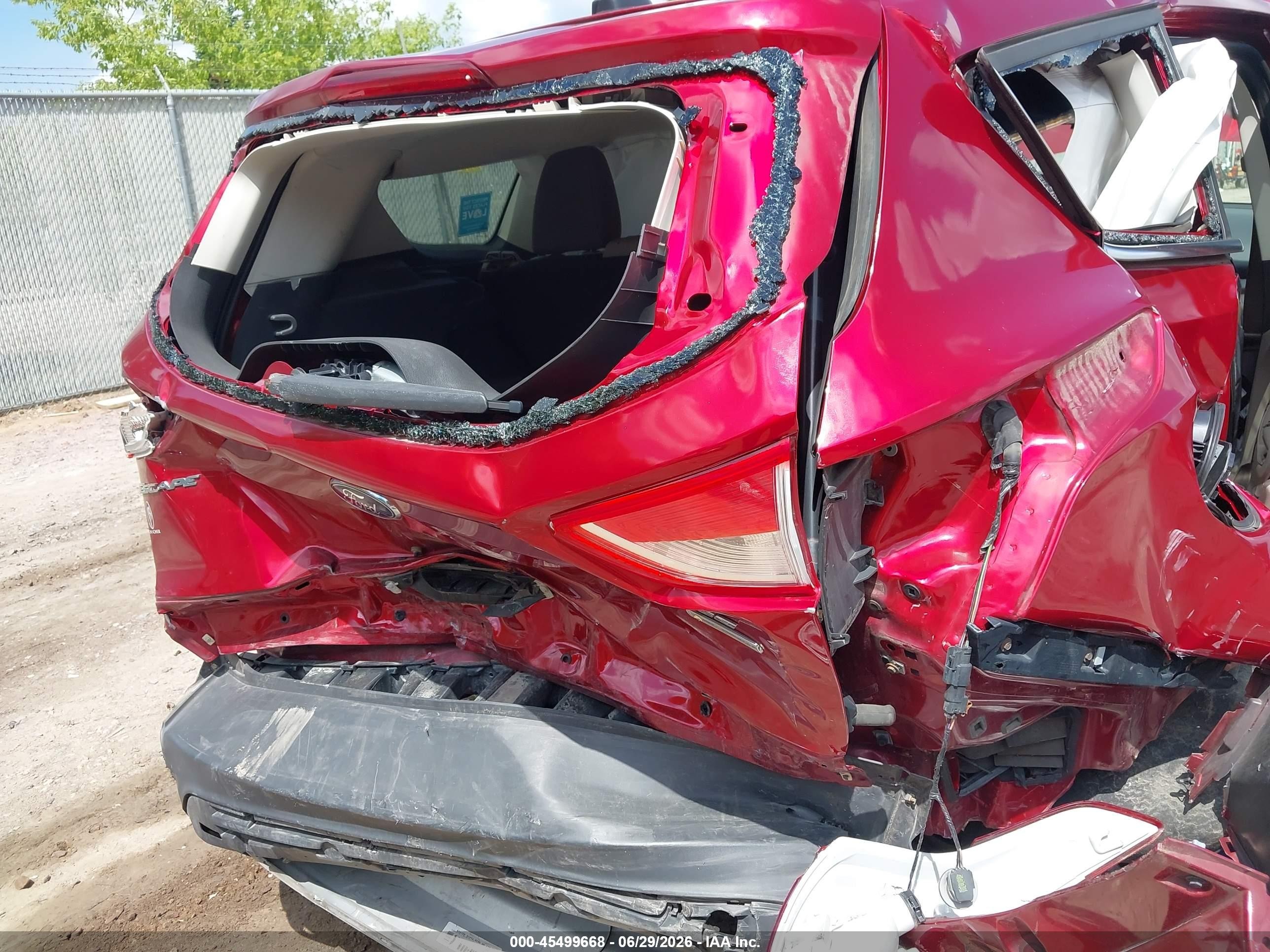 2015 Ford Escape Se Burgundy vin: 1FMCU9GX9FUB19266