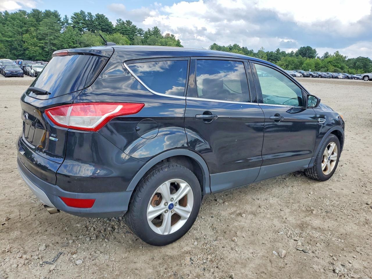 2015 Ford Escape Se Black vin: 1FMCU9GX9FUB35306
