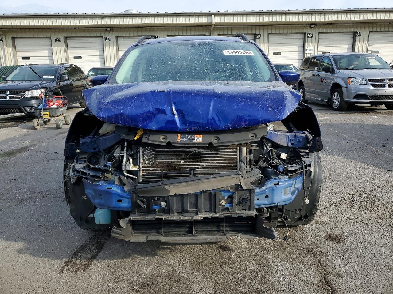 2015 Ford Escape Se Blue vin: 1FMCU9GX9FUB38464