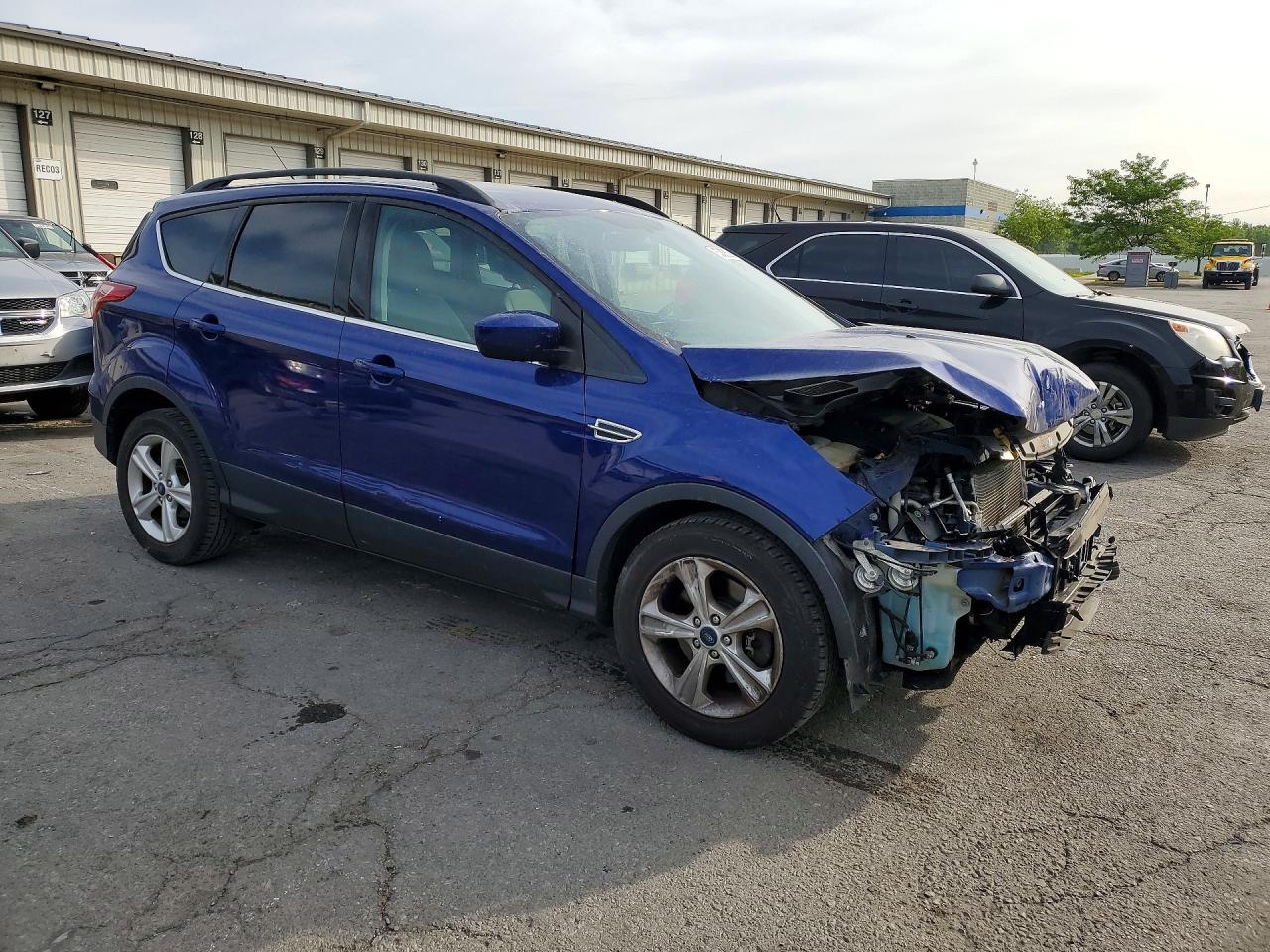 2015 Ford Escape Se Blue vin: 1FMCU9GX9FUB38464