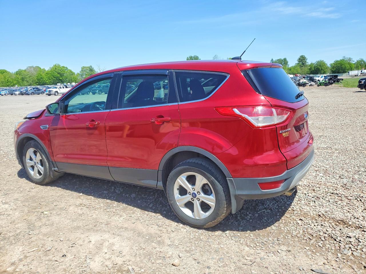 2015 Ford Escape Red vin: 1FMCU9GX9FUB44331