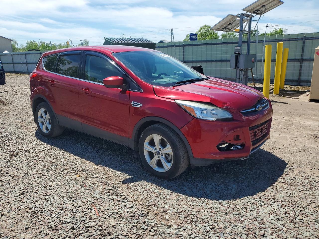 2015 Ford Escape Red vin: 1FMCU9GX9FUB44331