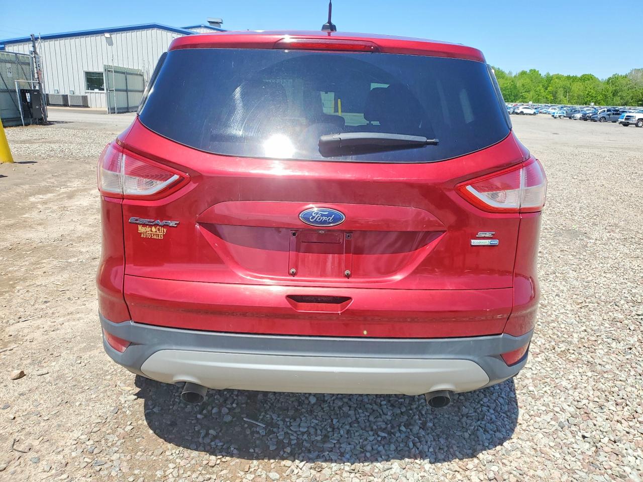 2015 Ford Escape Red vin: 1FMCU9GX9FUB44331
