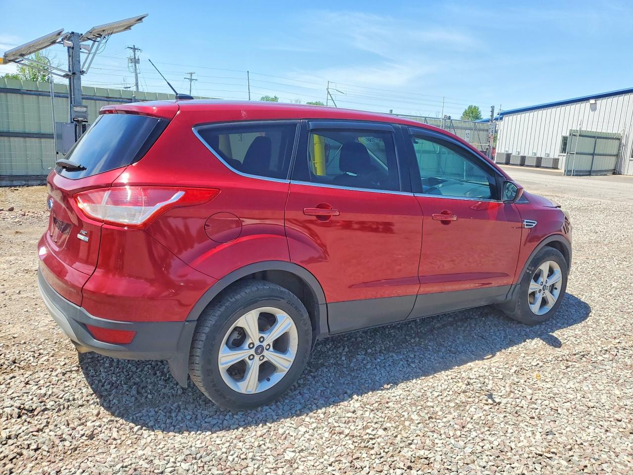 2015 Ford Escape Red vin: 1FMCU9GX9FUB44331