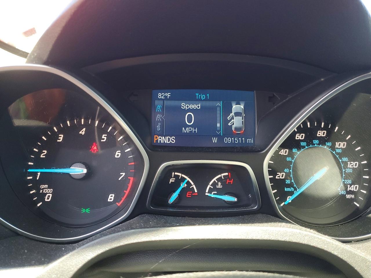 2015 Ford Escape Red vin: 1FMCU9GX9FUB44331