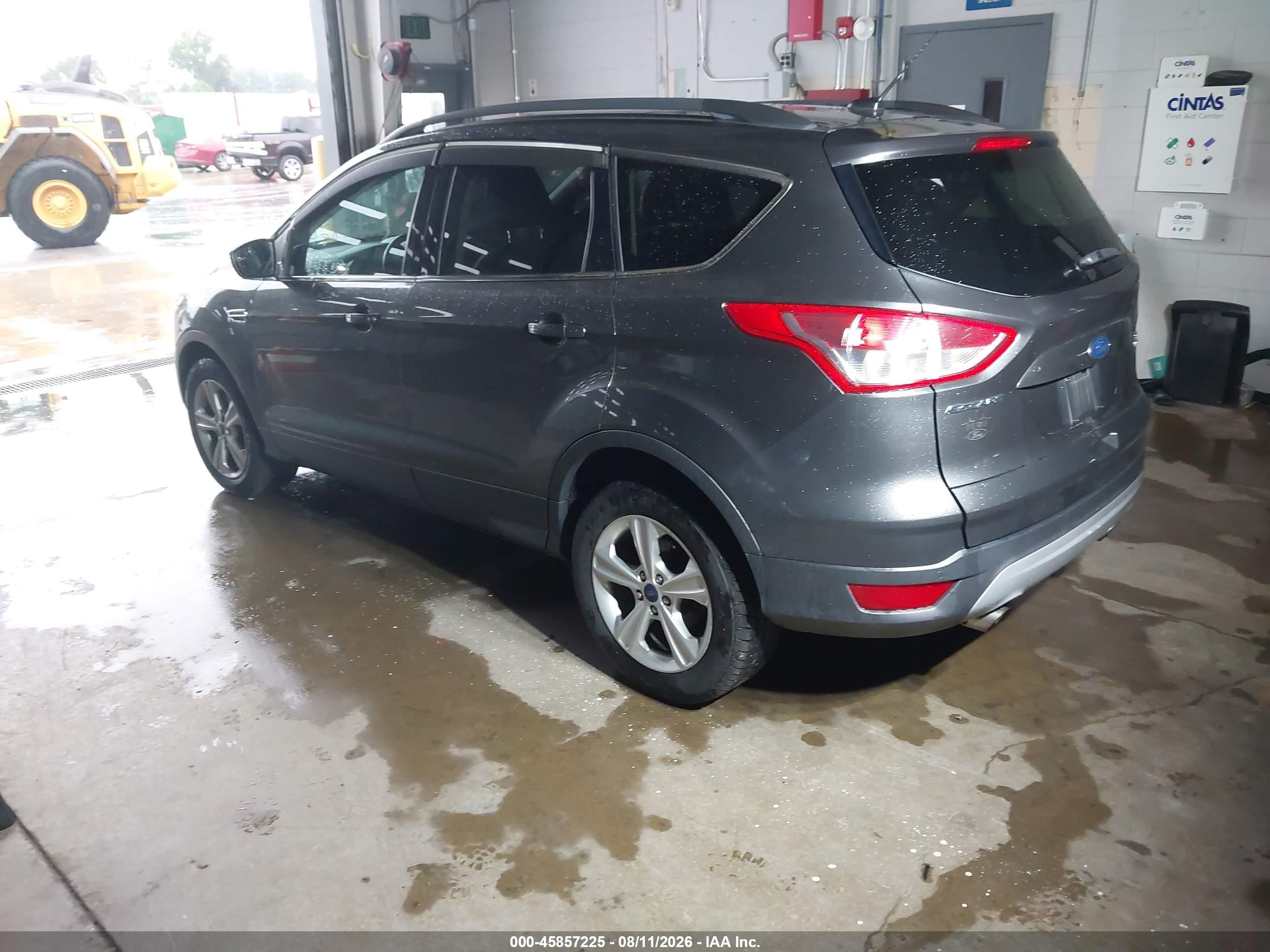 2015 Ford Escape Se Gray vin: 1FMCU9GX9FUB80343