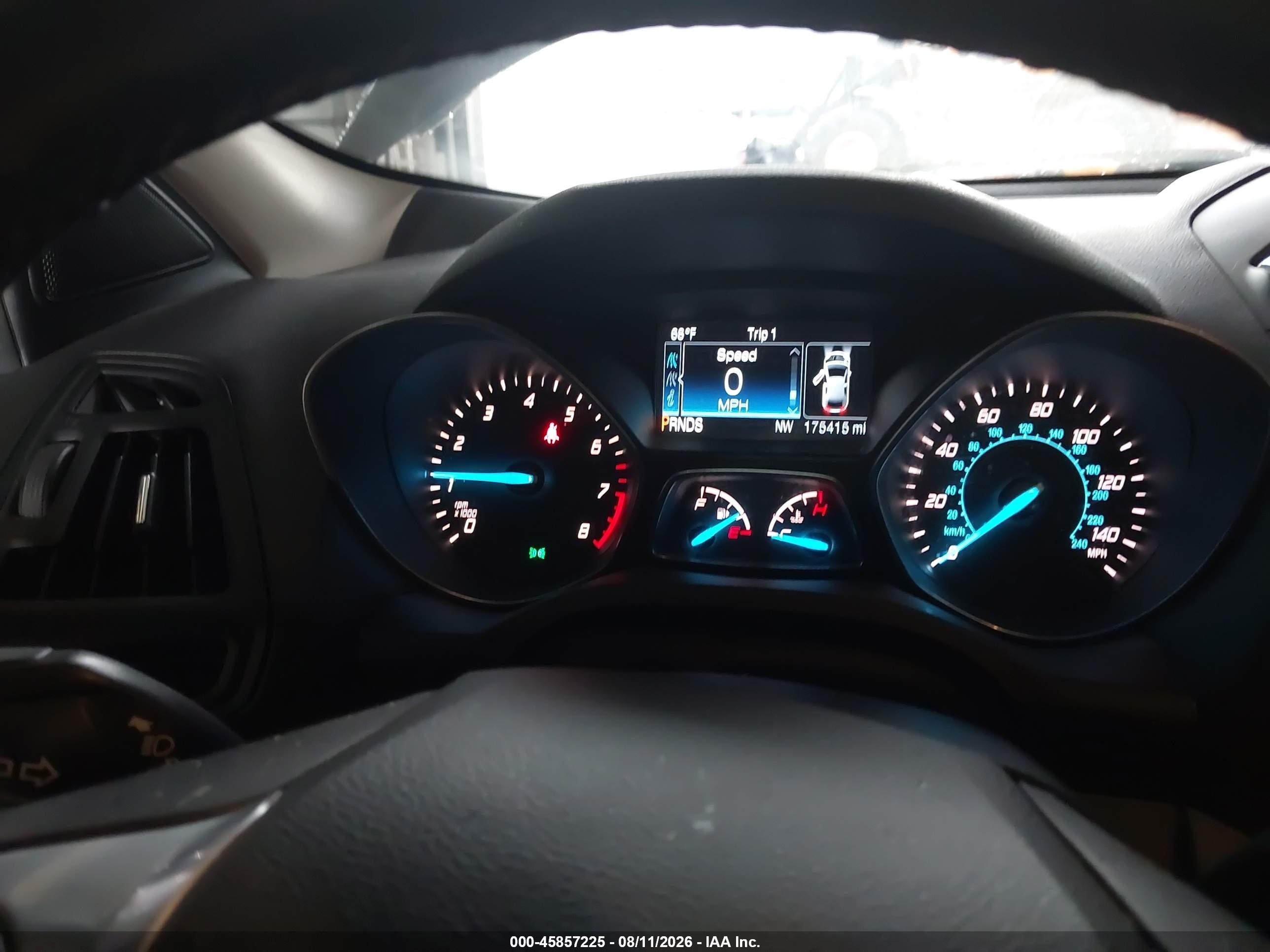 2015 Ford Escape Se Gray vin: 1FMCU9GX9FUB80343