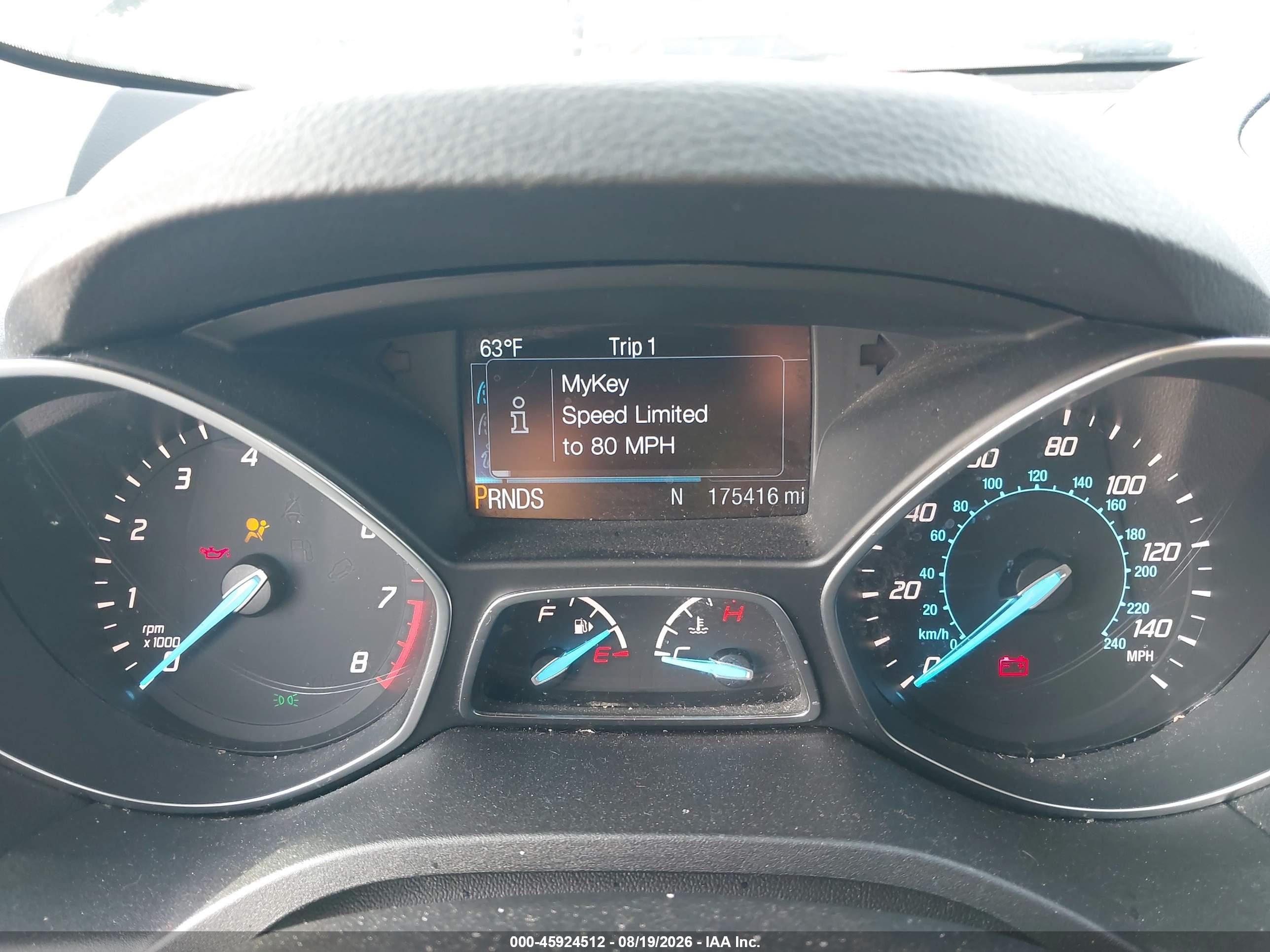 2015 Ford Escape Se Серый vin: 1FMCU9GX9FUB80343