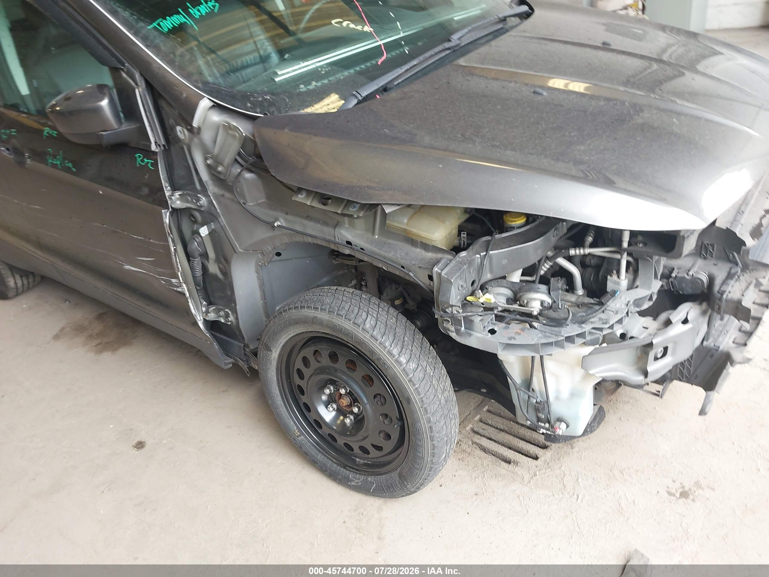 2015 Ford Escape Se Gray vin: 1FMCU9GX9FUB97238