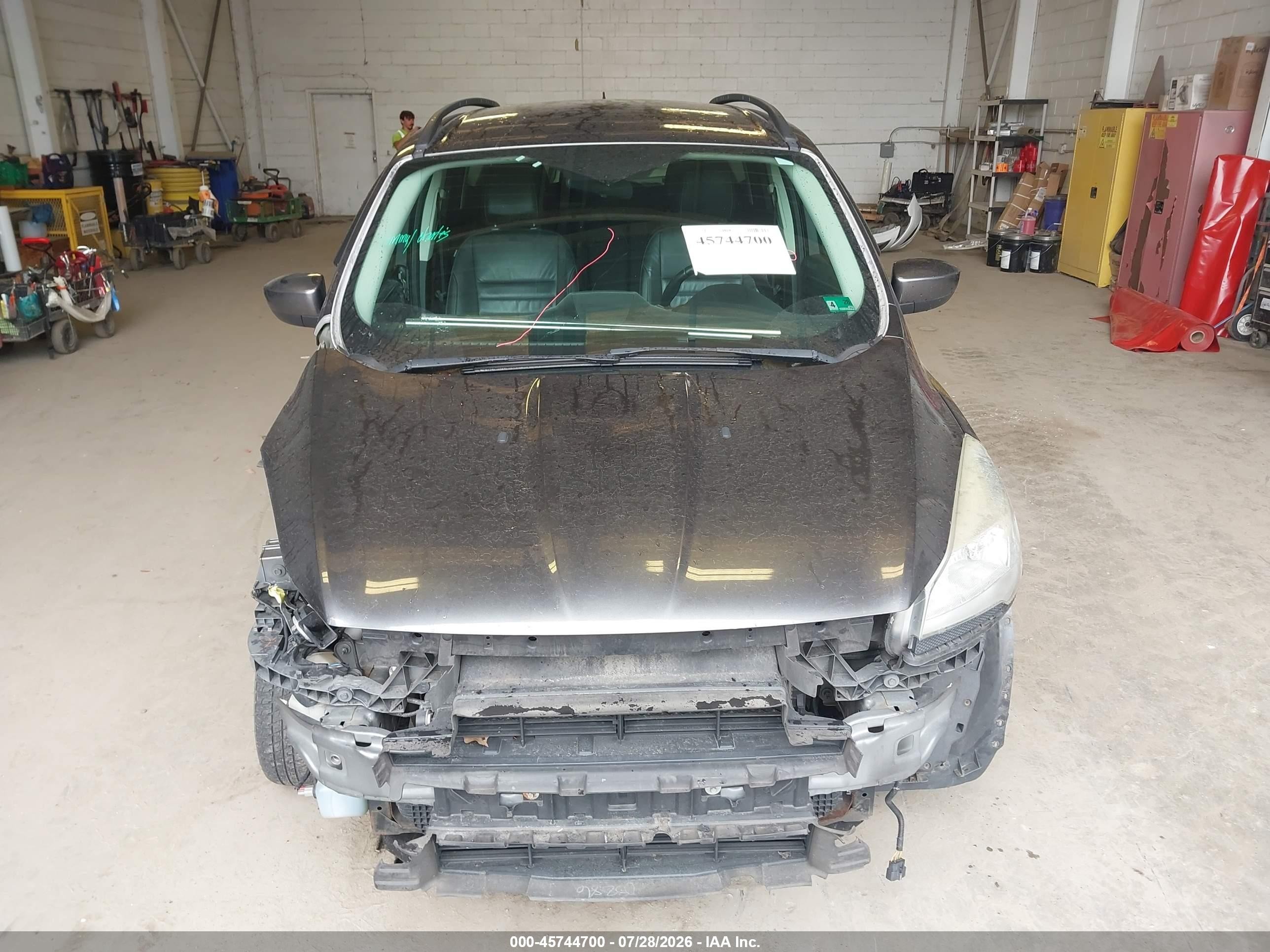 2015 Ford Escape Se Gray vin: 1FMCU9GX9FUB97238