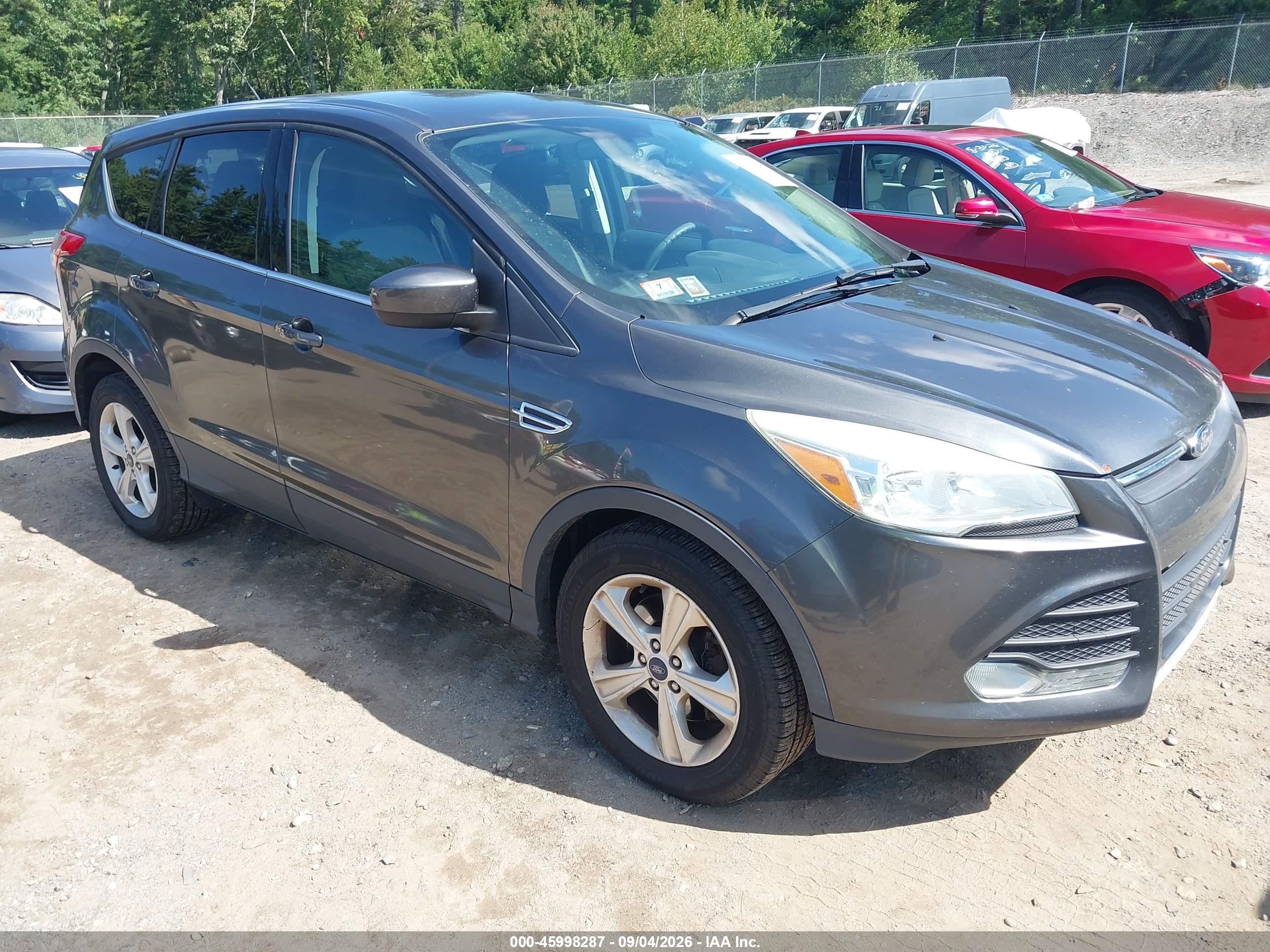 2015 Ford Escape Se Black vin: 1FMCU9GX9FUC18492