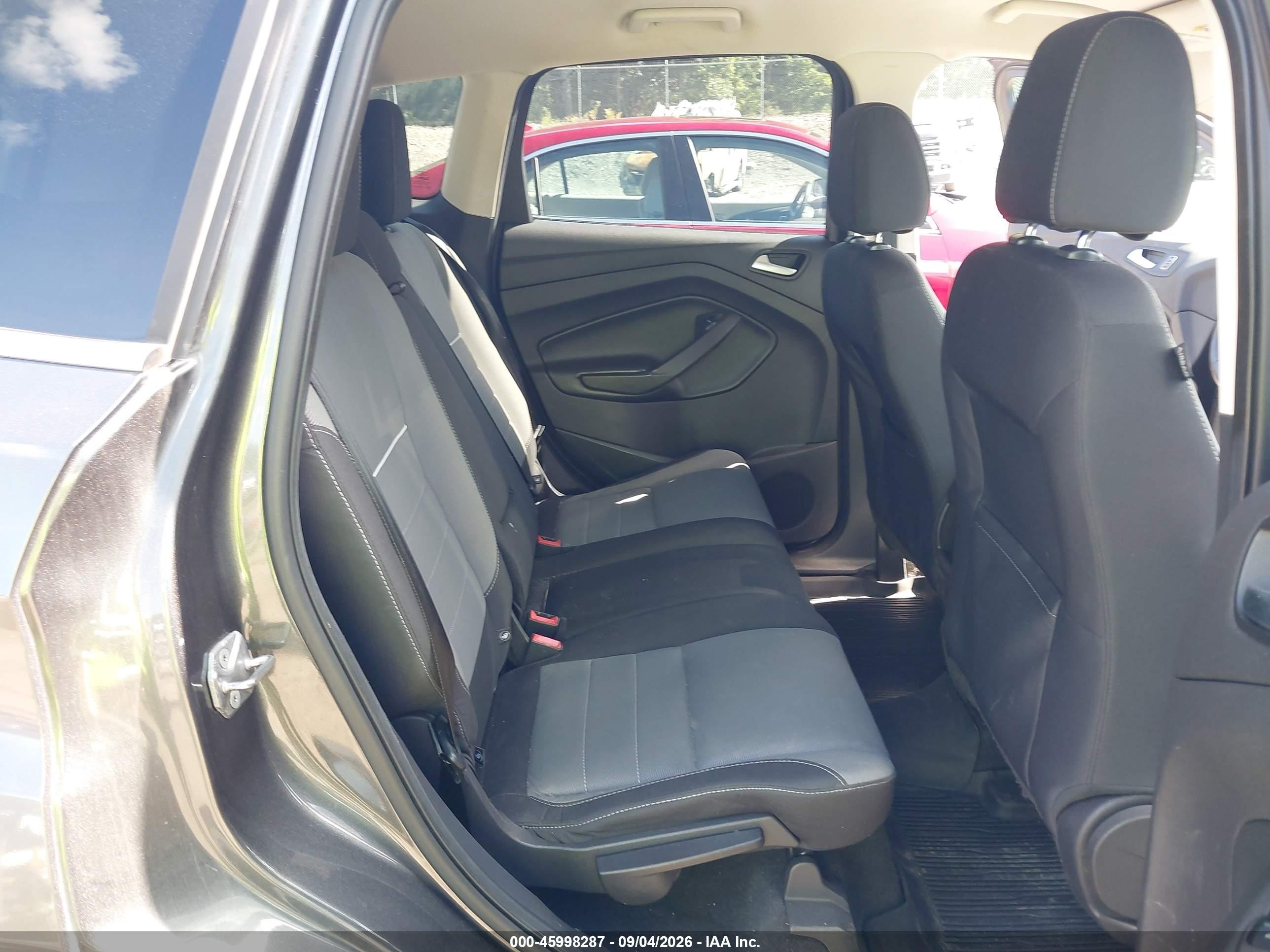 2015 Ford Escape Se Black vin: 1FMCU9GX9FUC18492
