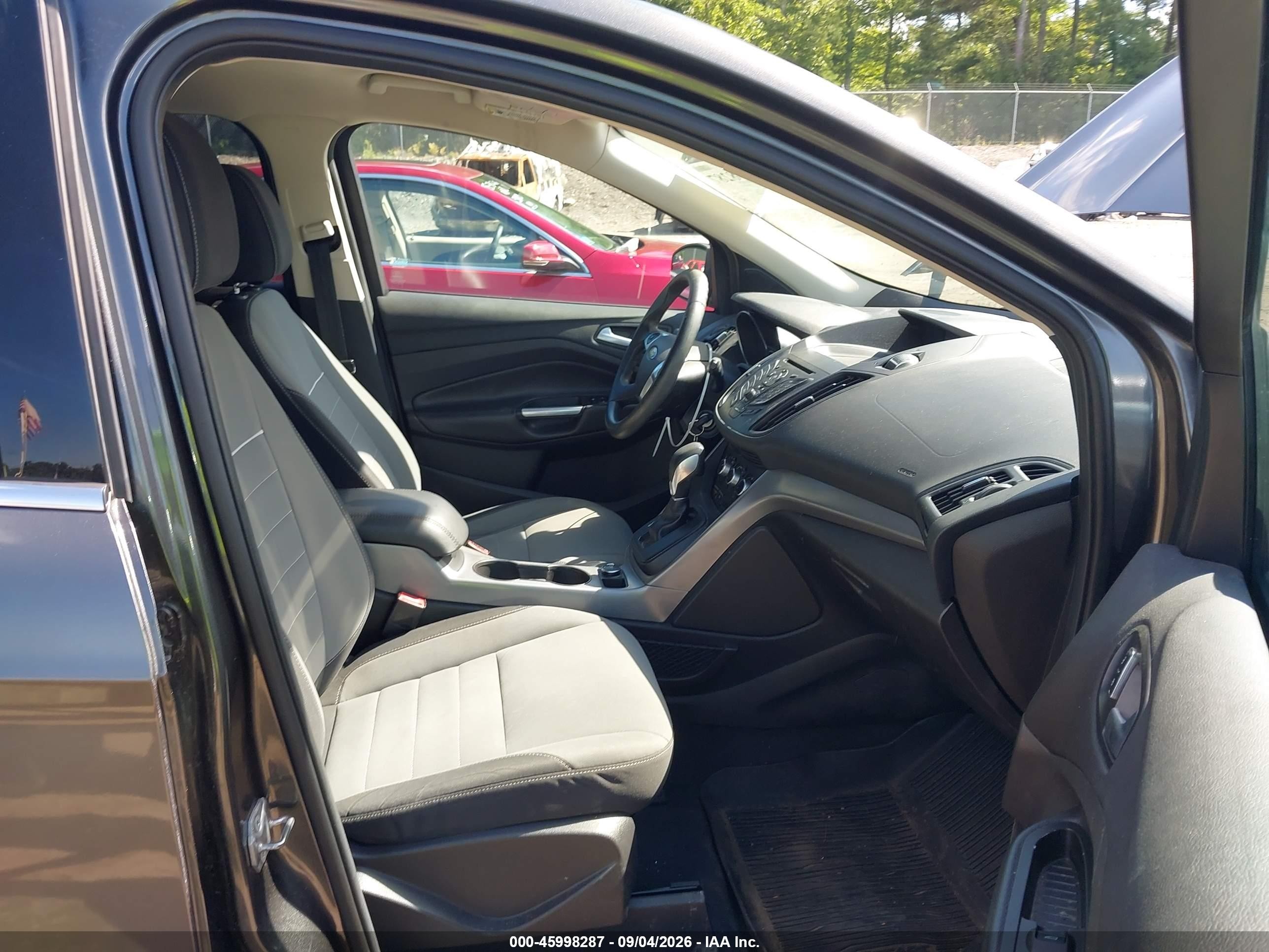 2015 Ford Escape Se Black vin: 1FMCU9GX9FUC18492