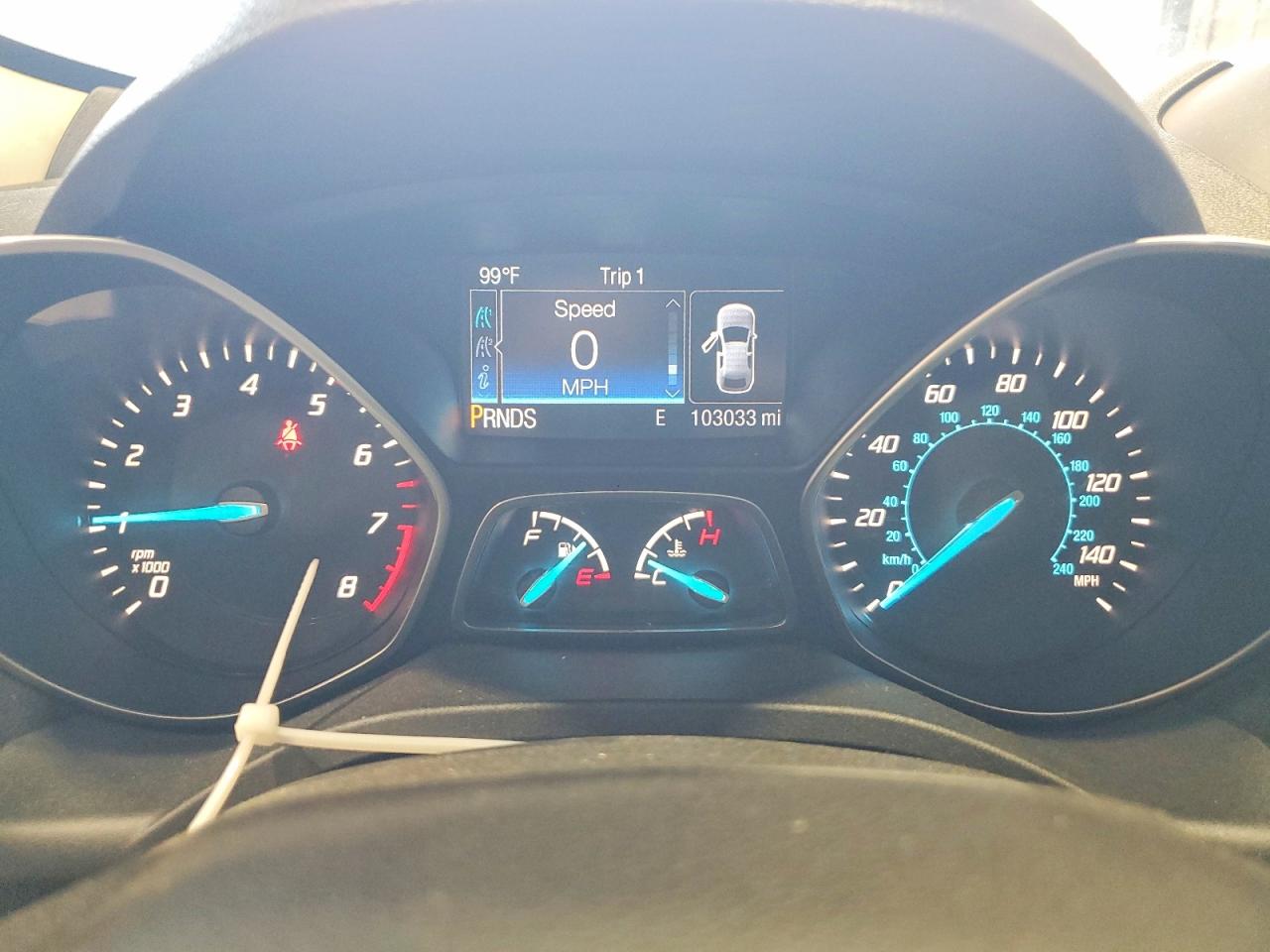 2015 Ford Escape Se Silver vin: 1FMCU9GX9FUC43974