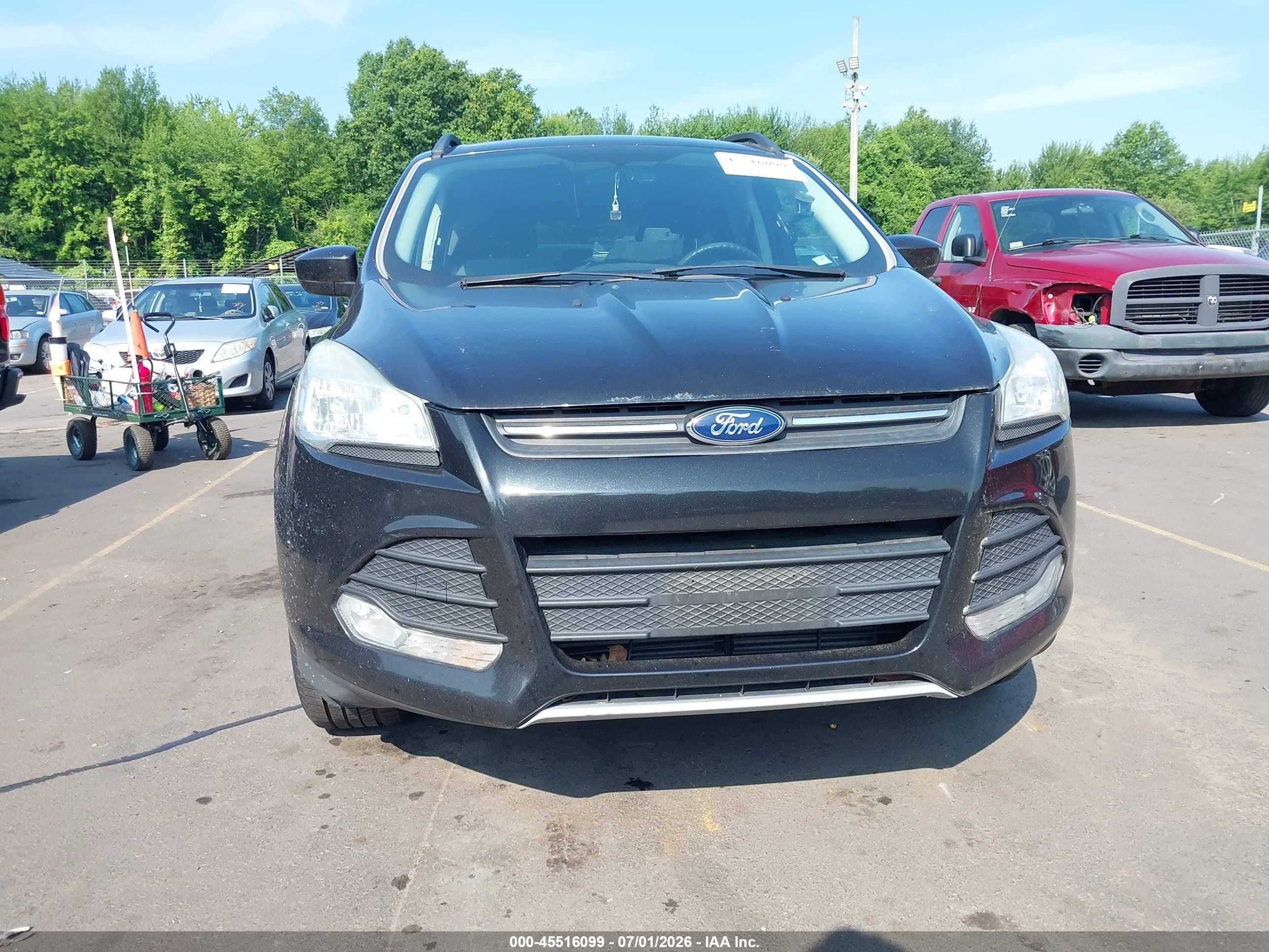 2015 Ford Escape Se Black vin: 1FMCU9GX9FUC53078