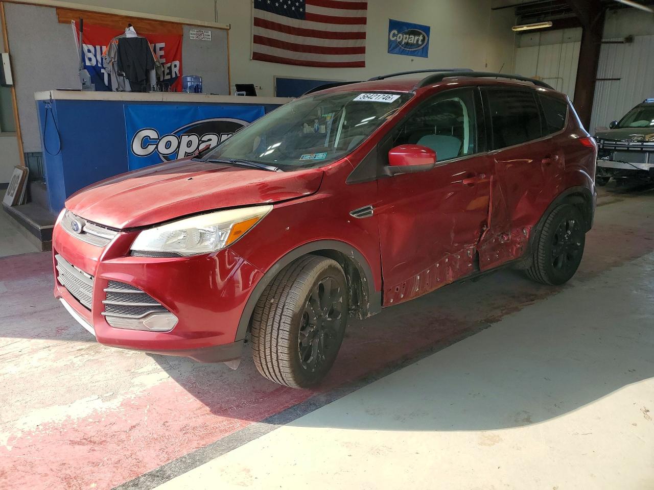 2013 Ford Escape Se Red vin: 1FMCU9GXXDUB07026