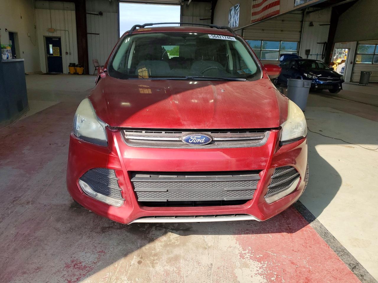2013 Ford Escape Se Red vin: 1FMCU9GXXDUB07026
