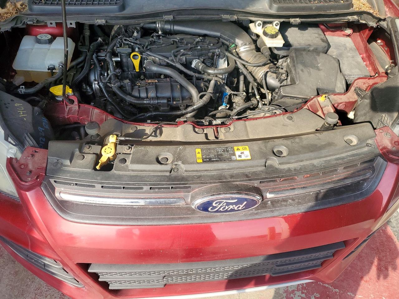 2013 Ford Escape Se Red vin: 1FMCU9GXXDUB07026