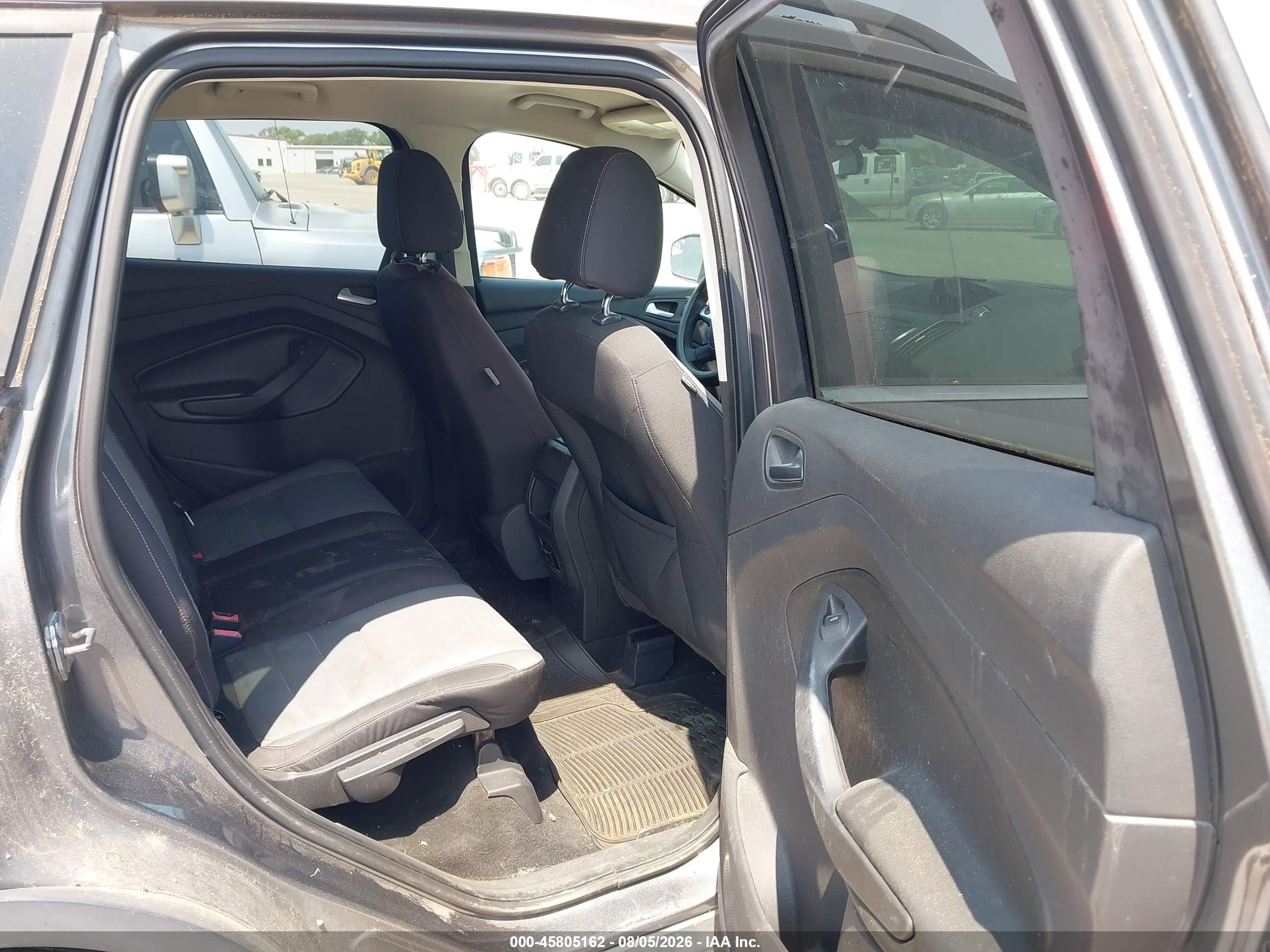2013 Ford Escape Se Gray vin: 1FMCU9GXXDUB61734