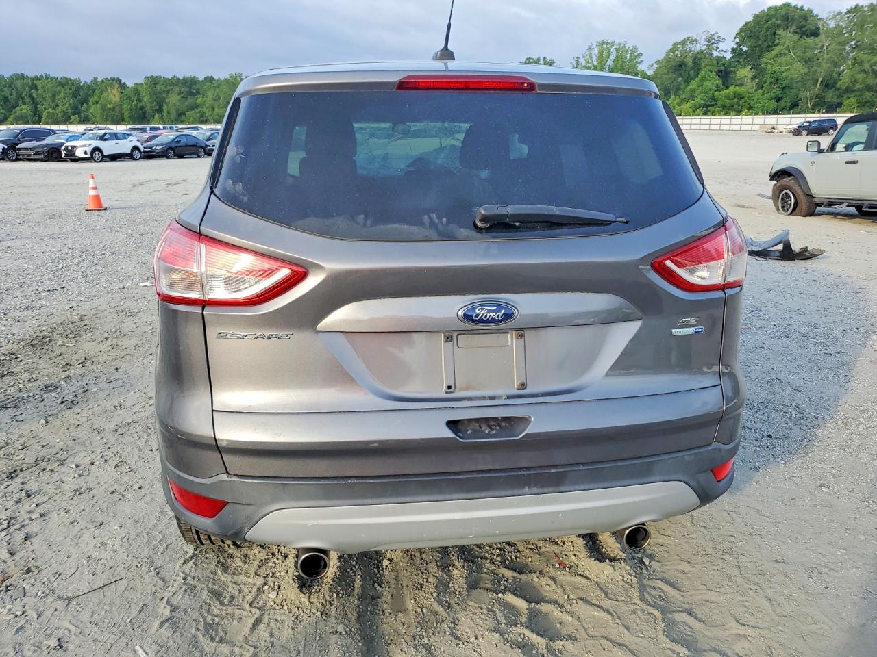 2013 Ford Escape Se Gray vin: 1FMCU9GXXDUB67694