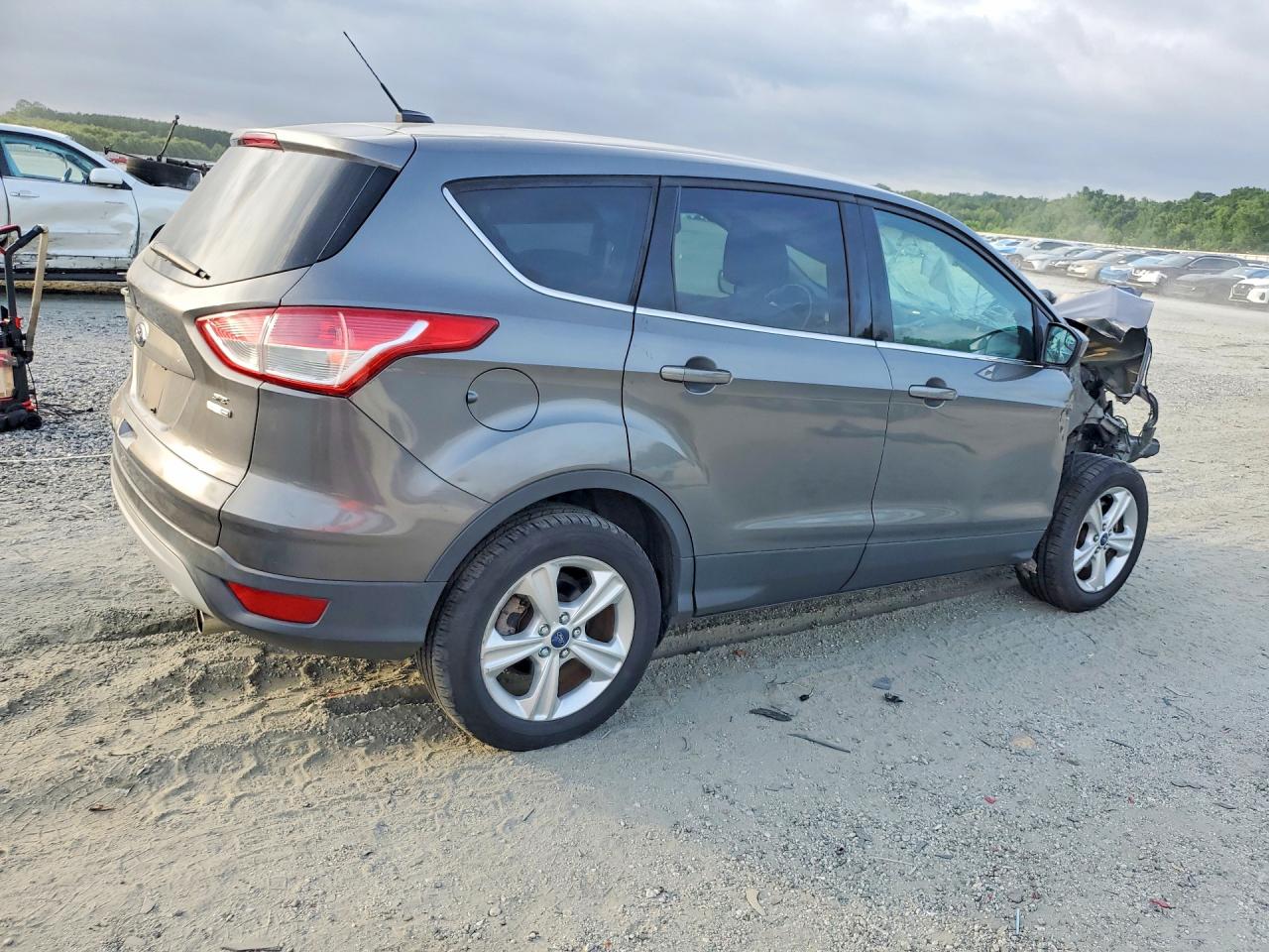 2013 Ford Escape Se Gray vin: 1FMCU9GXXDUB67694