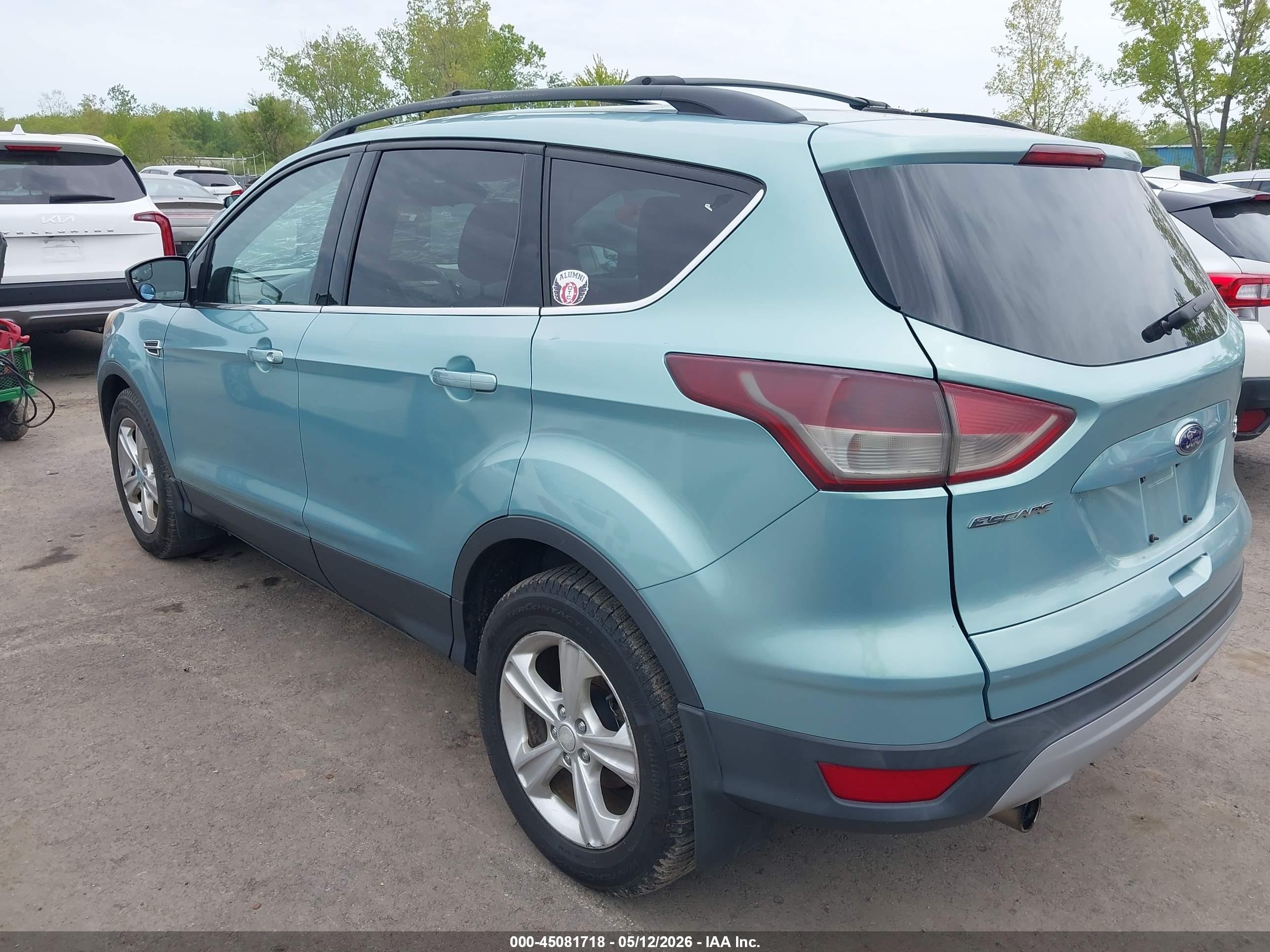 2013 Ford Escape Se Blue vin: 1FMCU9GXXDUB92725