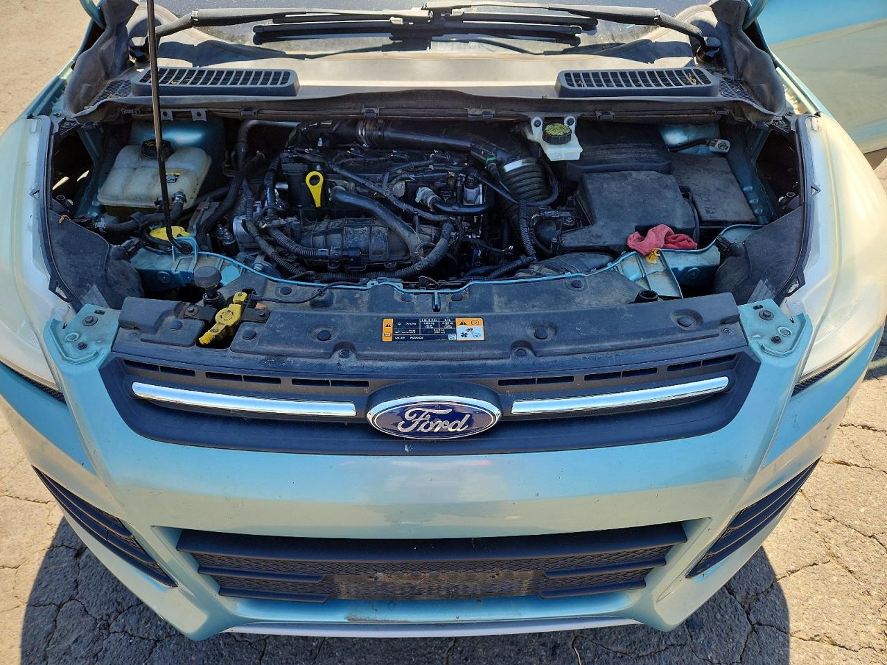 2013 Ford Escape Se Turquoise vin: 1FMCU9GXXDUB97567