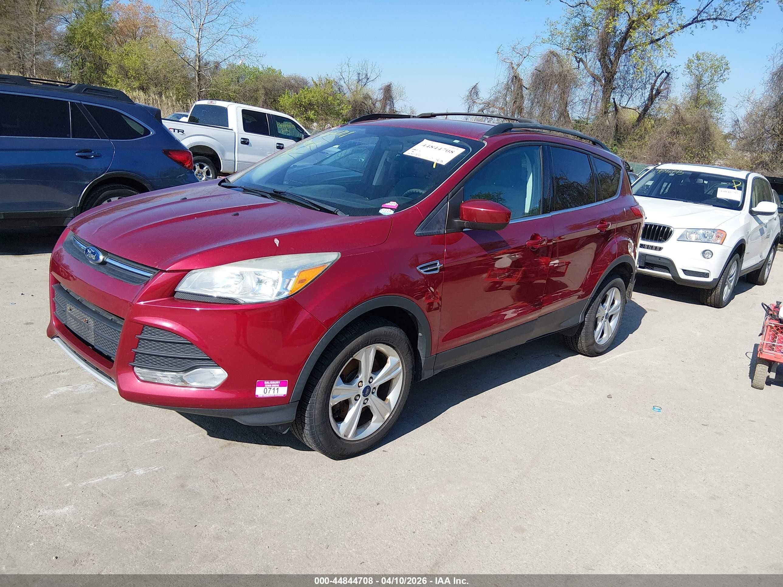 2013 Ford Escape Se Red vin: 1FMCU9GXXDUC51286