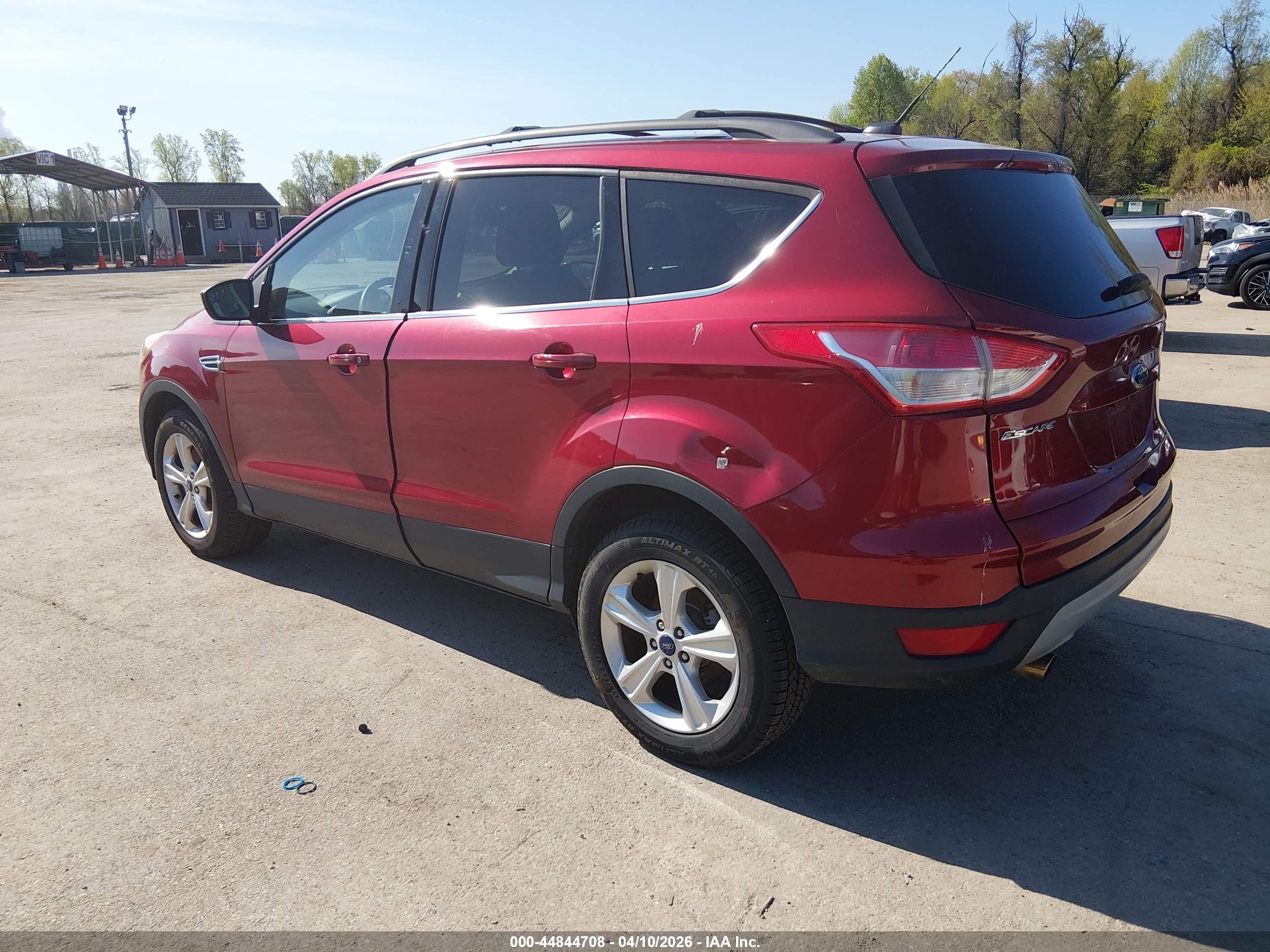 2013 Ford Escape Se Red vin: 1FMCU9GXXDUC51286
