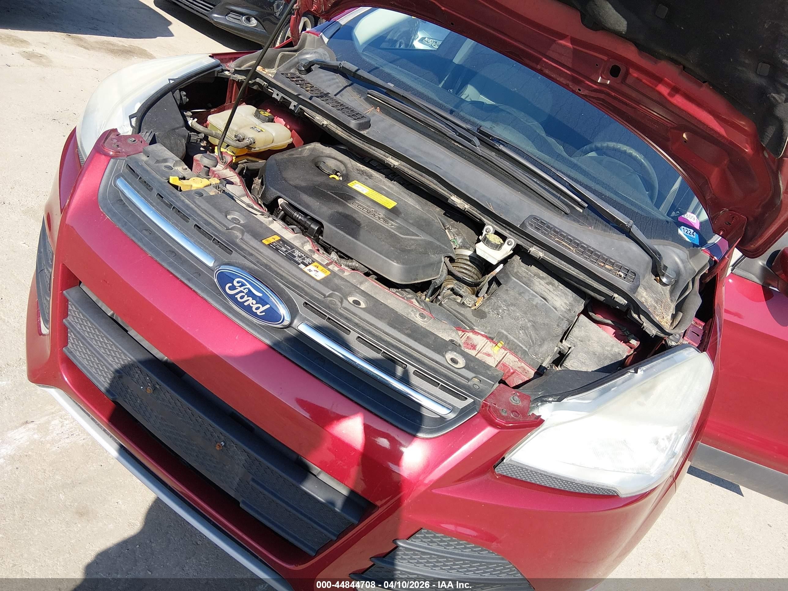2013 Ford Escape Se Red vin: 1FMCU9GXXDUC51286