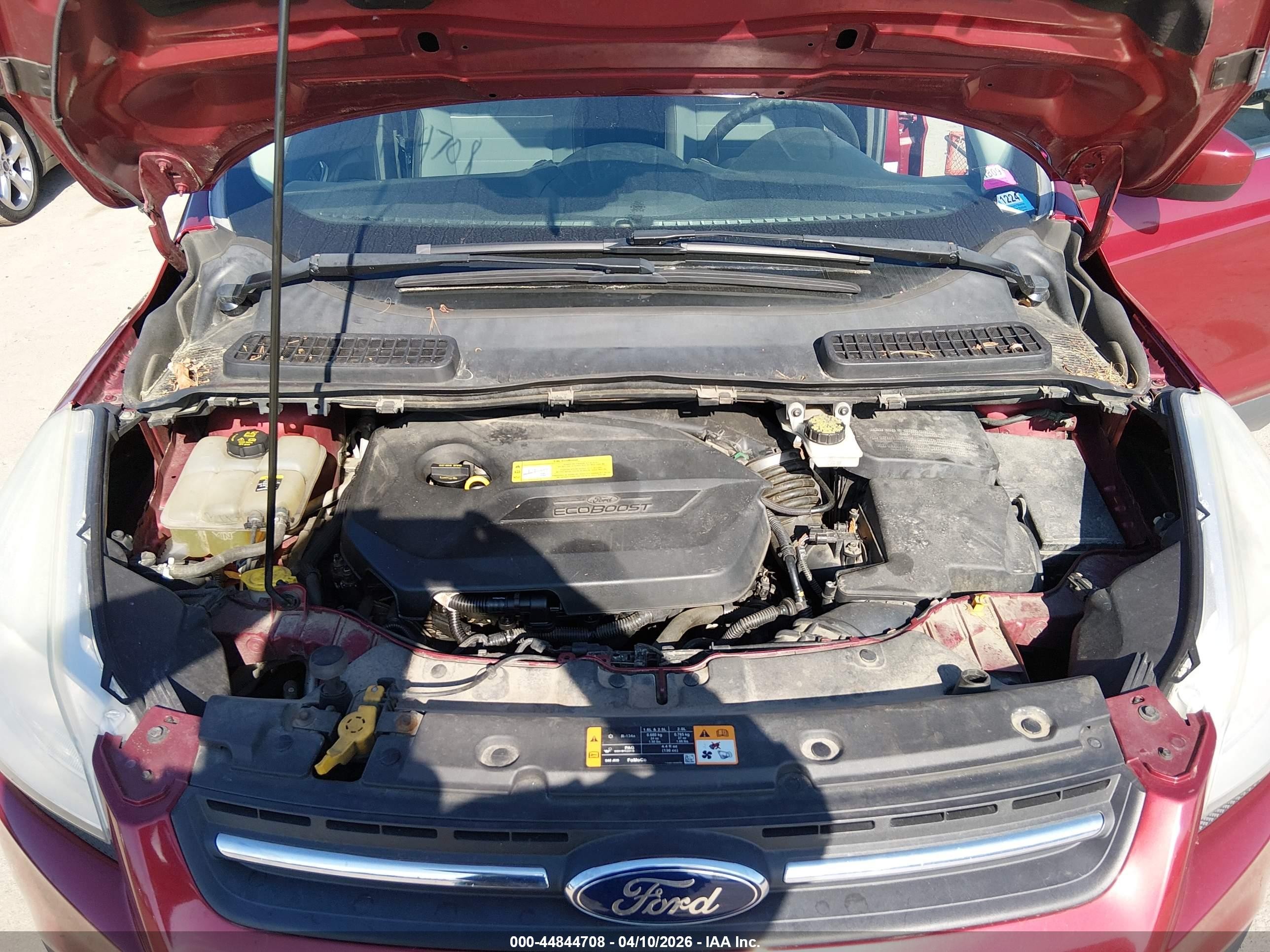 2013 Ford Escape Se Red vin: 1FMCU9GXXDUC51286