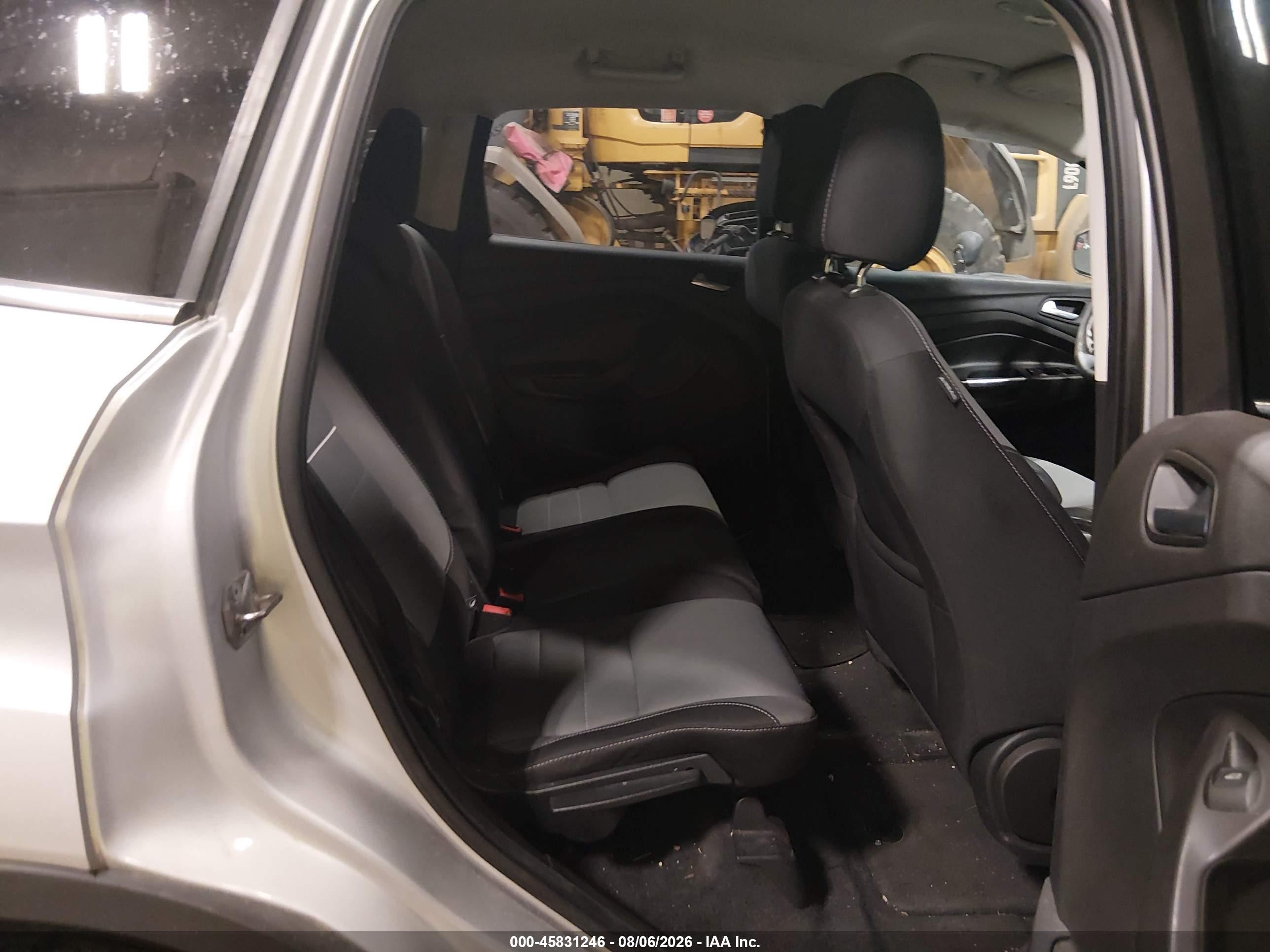 2014 Ford Escape Se Silver vin: 1FMCU9GXXEUA49405