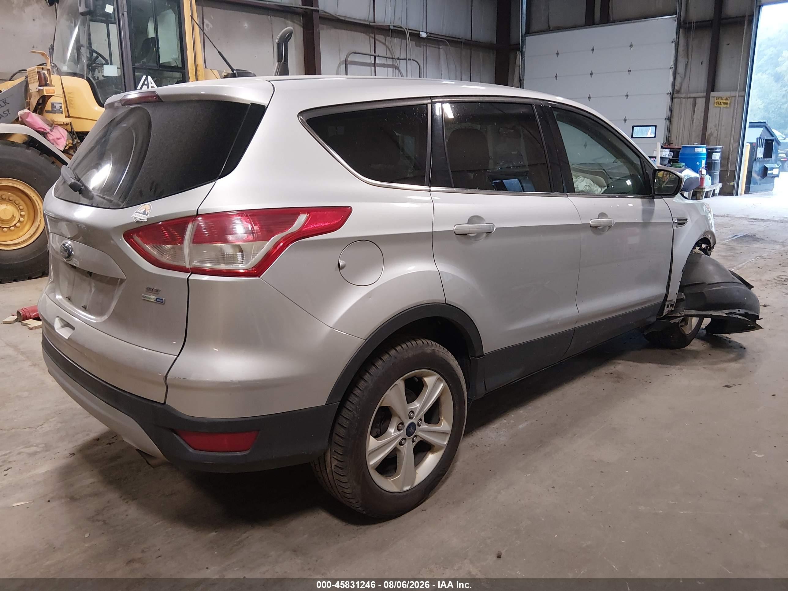 2014 Ford Escape Se Silver vin: 1FMCU9GXXEUA49405