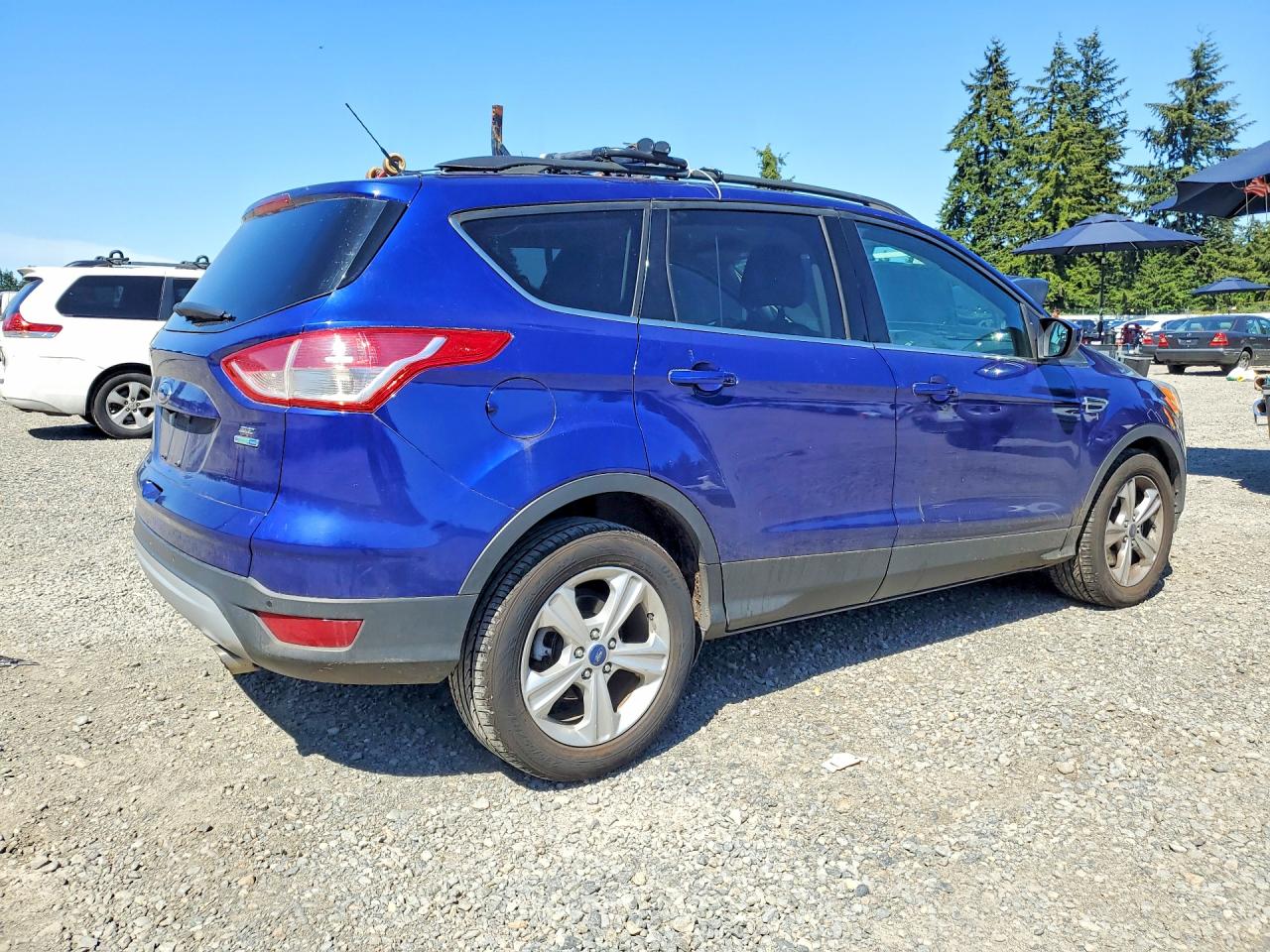 2014 Ford Escape Se Blue vin: 1FMCU9GXXEUA95543