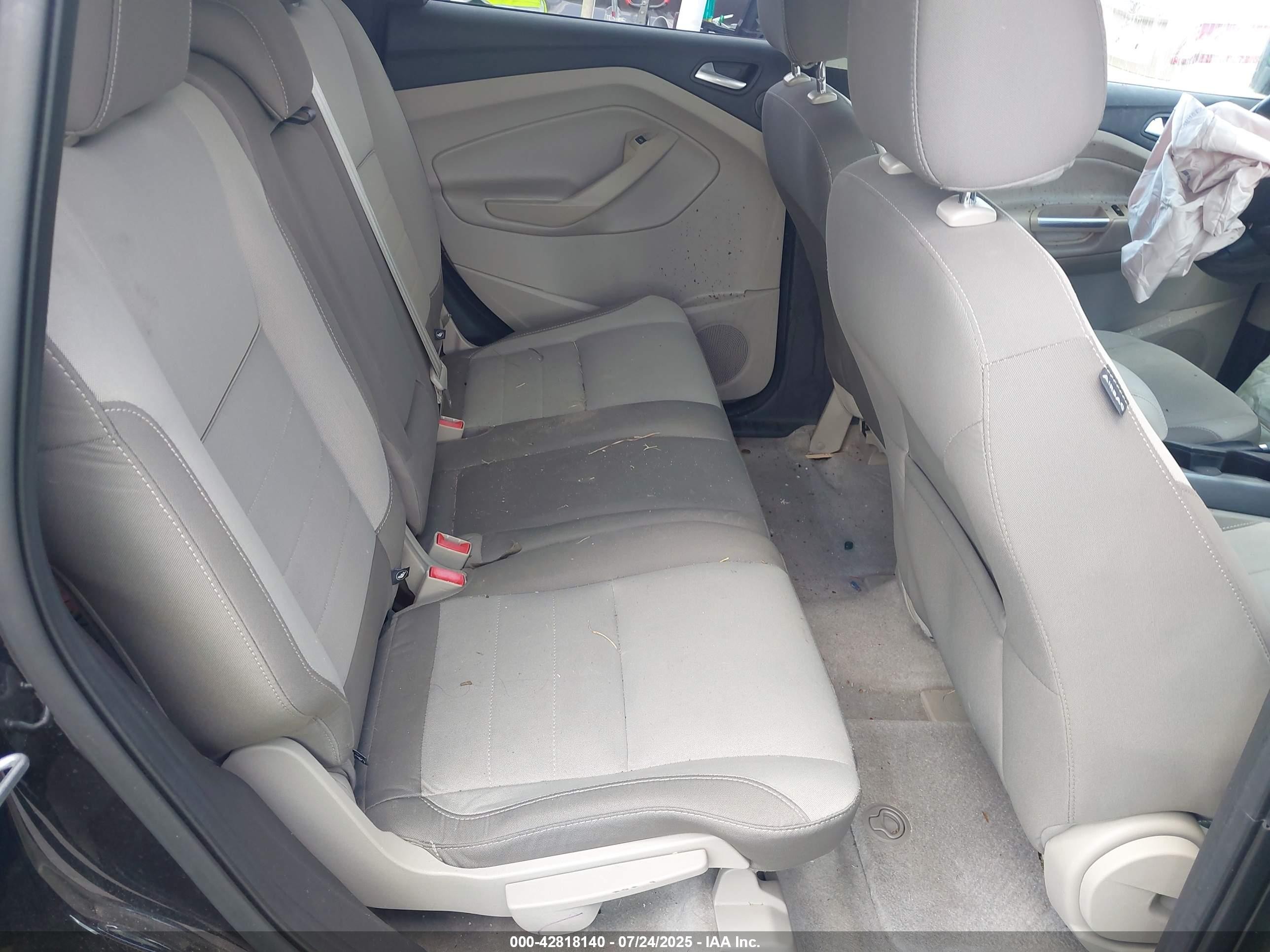 2014 Ford Escape Se Black vin: 1FMCU9GXXEUB04967