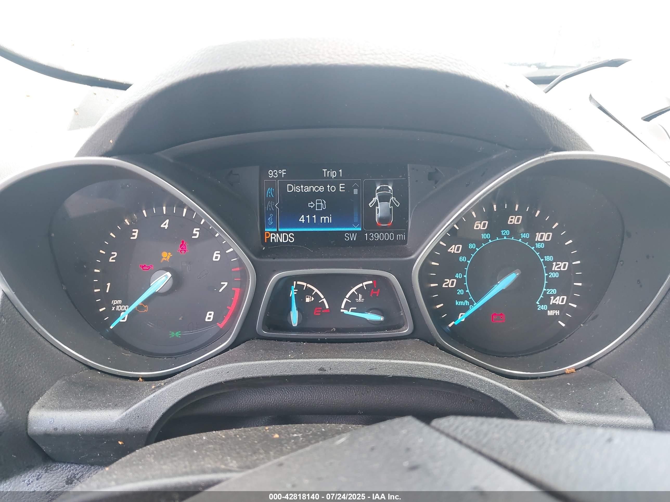2014 Ford Escape Se Black vin: 1FMCU9GXXEUB04967