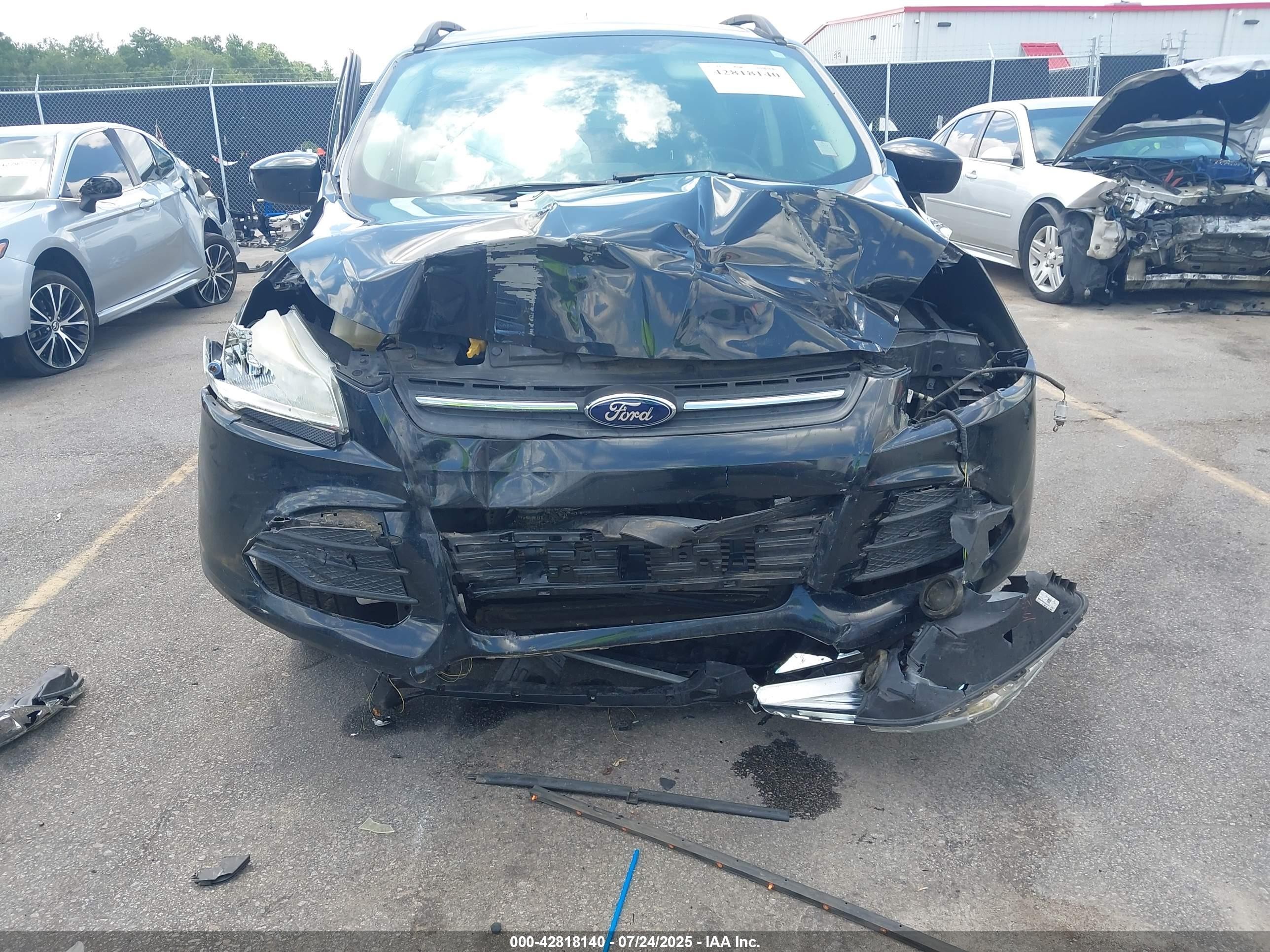 2014 Ford Escape Se Black vin: 1FMCU9GXXEUB04967