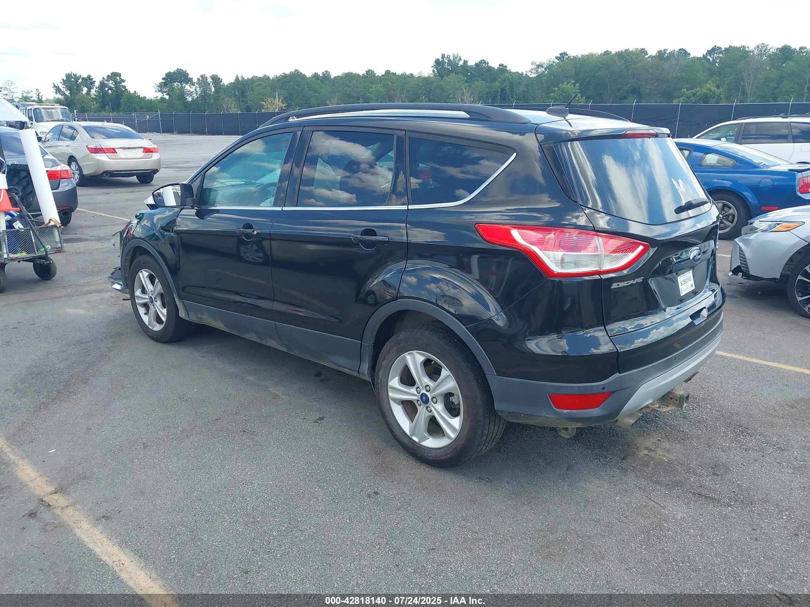2014 Ford Escape Se Black vin: 1FMCU9GXXEUB04967