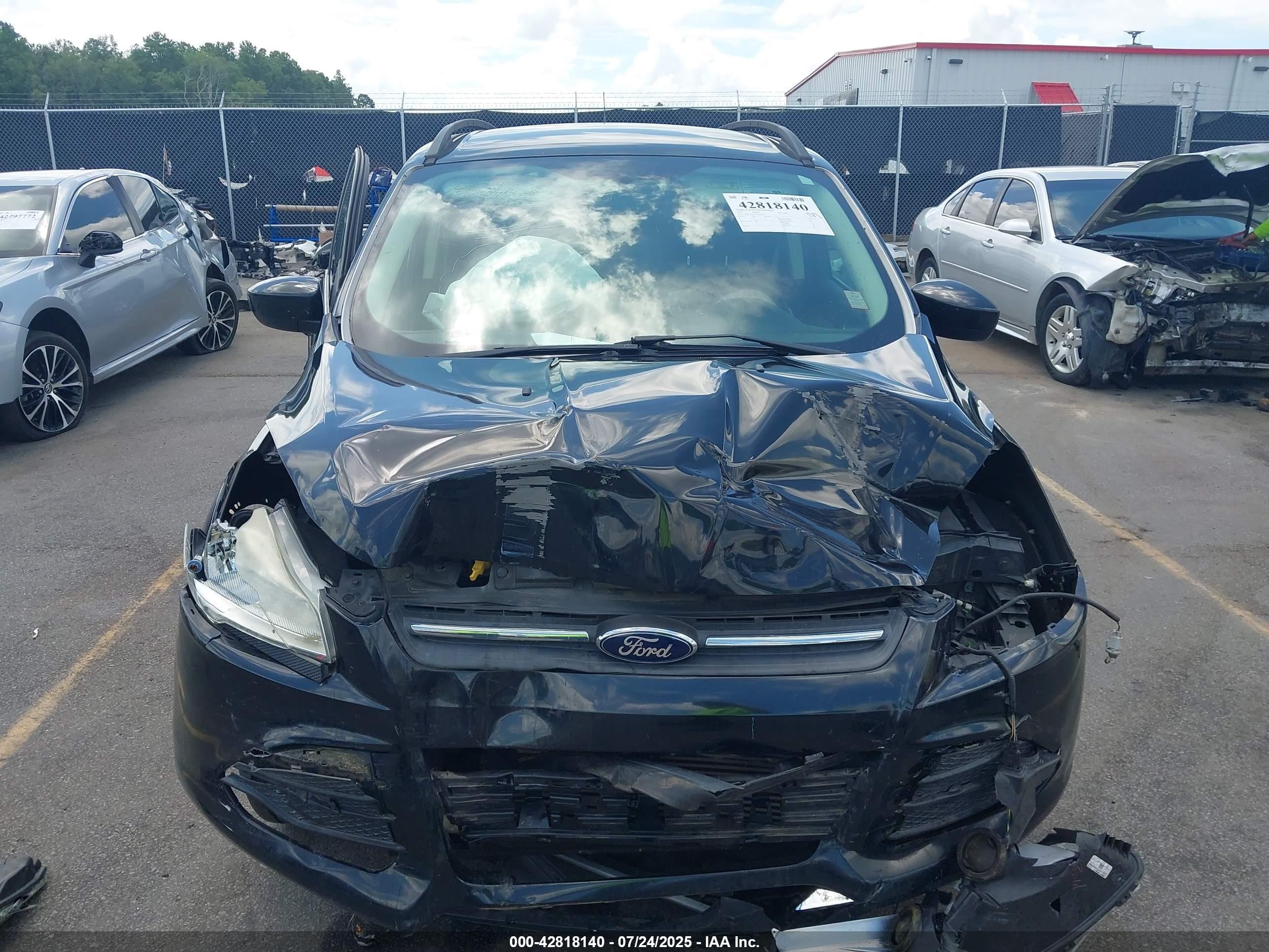 2014 Ford Escape Se Black vin: 1FMCU9GXXEUB04967