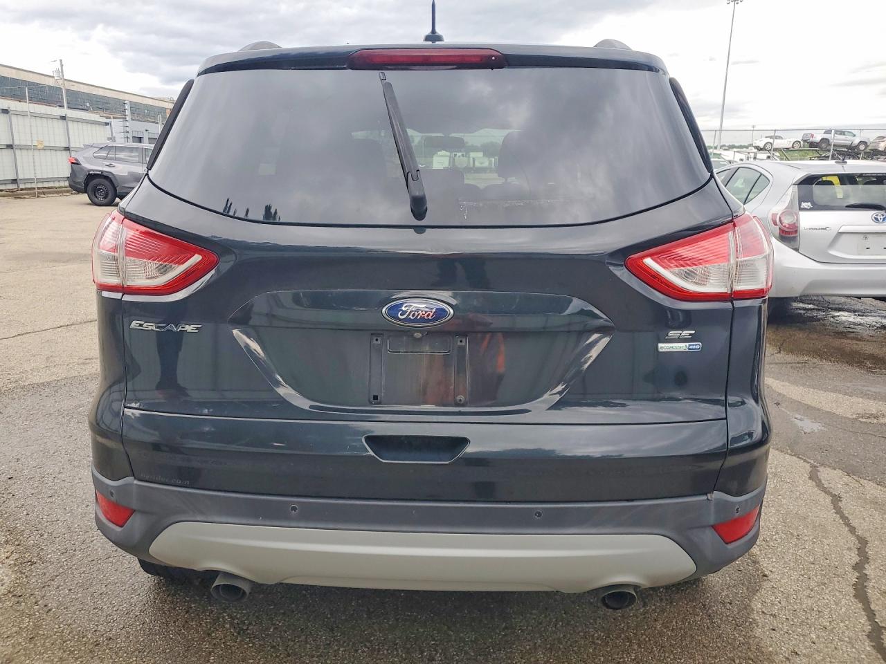 2014 Ford Escape Se Black vin: 1FMCU9GXXEUB06685