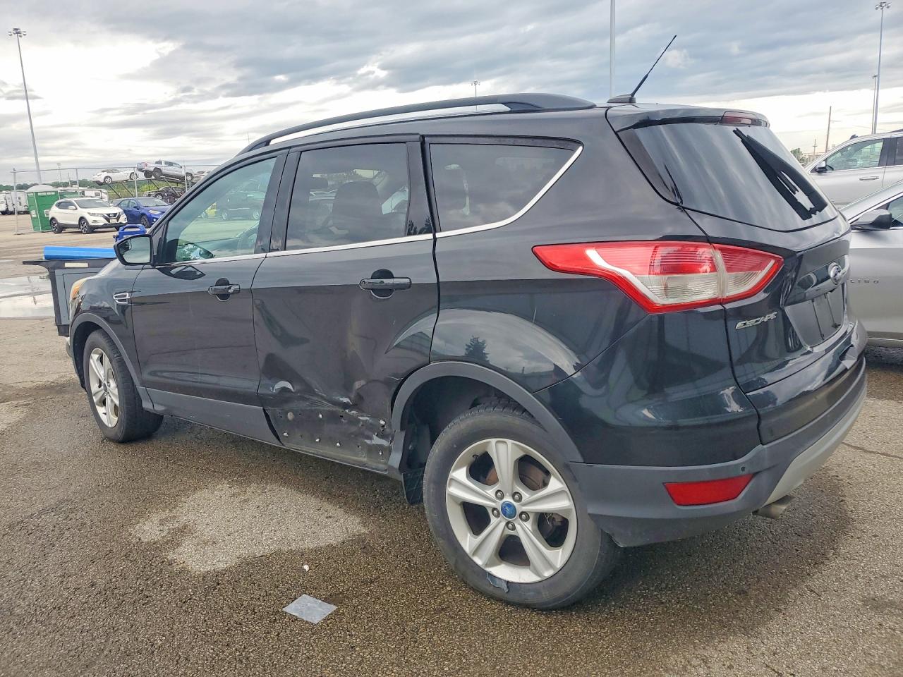 2014 Ford Escape Se Black vin: 1FMCU9GXXEUB06685