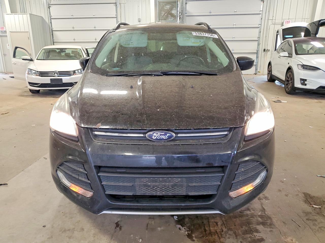 2014 Ford Escape Se Черный vin: 1FMCU9GXXEUC35459
