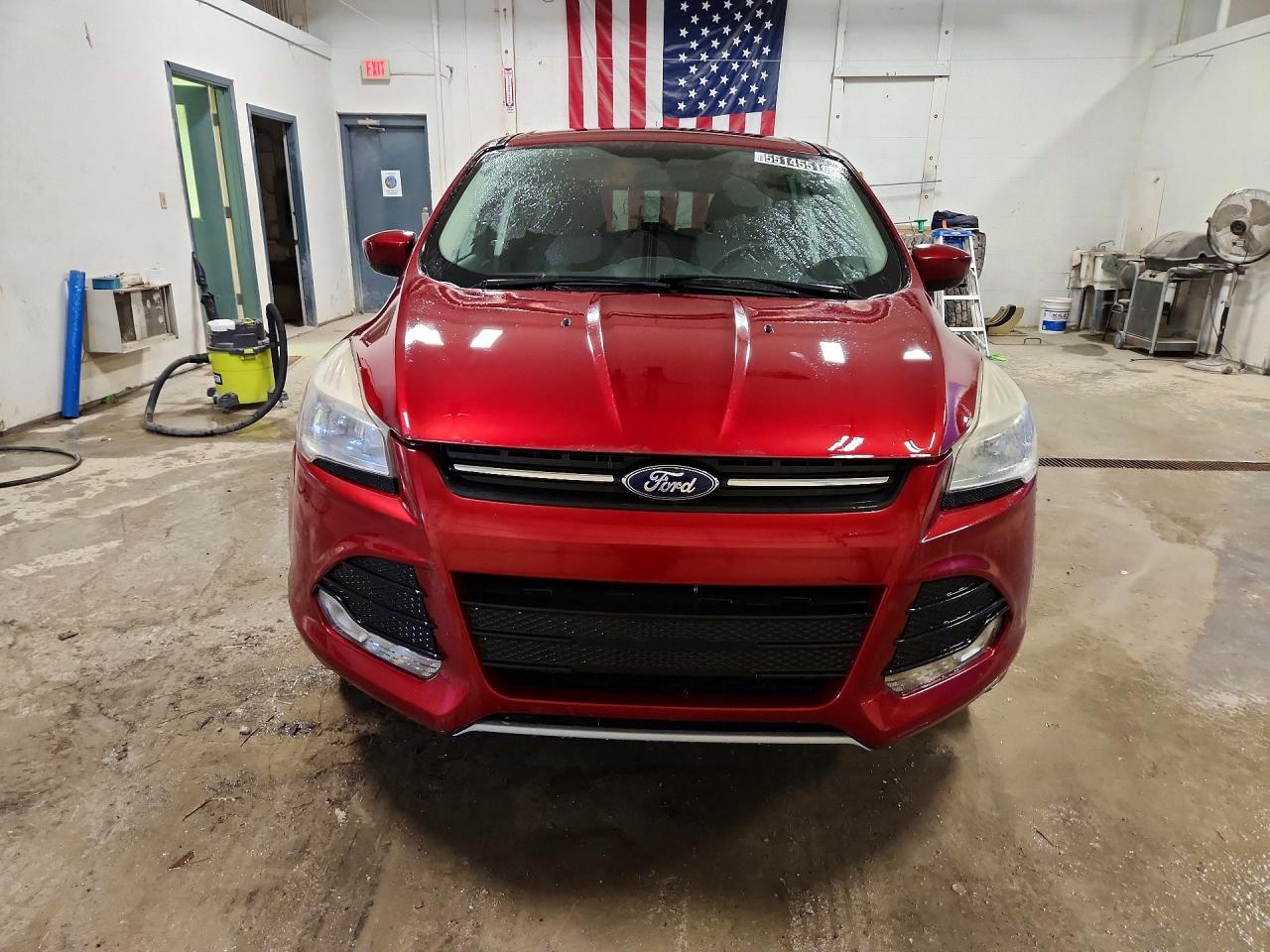 2014 Ford Escape Se Red vin: 1FMCU9GXXEUD23136