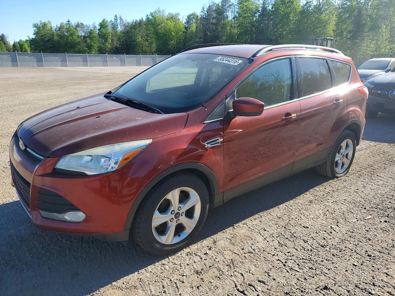 2014 Ford Escape Se Red vin: 1FMCU9GXXEUD82526