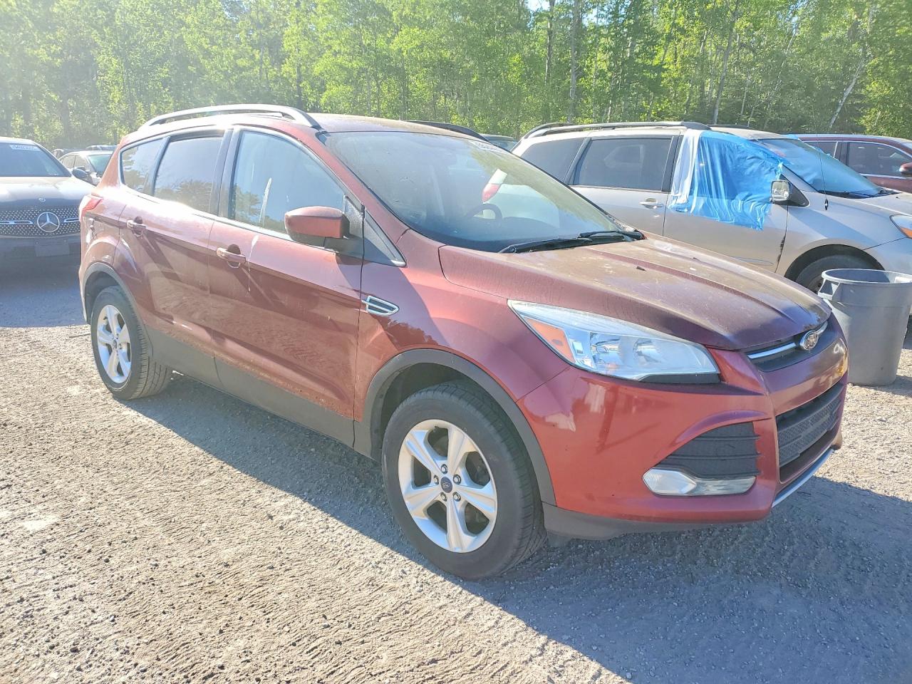2014 Ford Escape Se Red vin: 1FMCU9GXXEUD82526